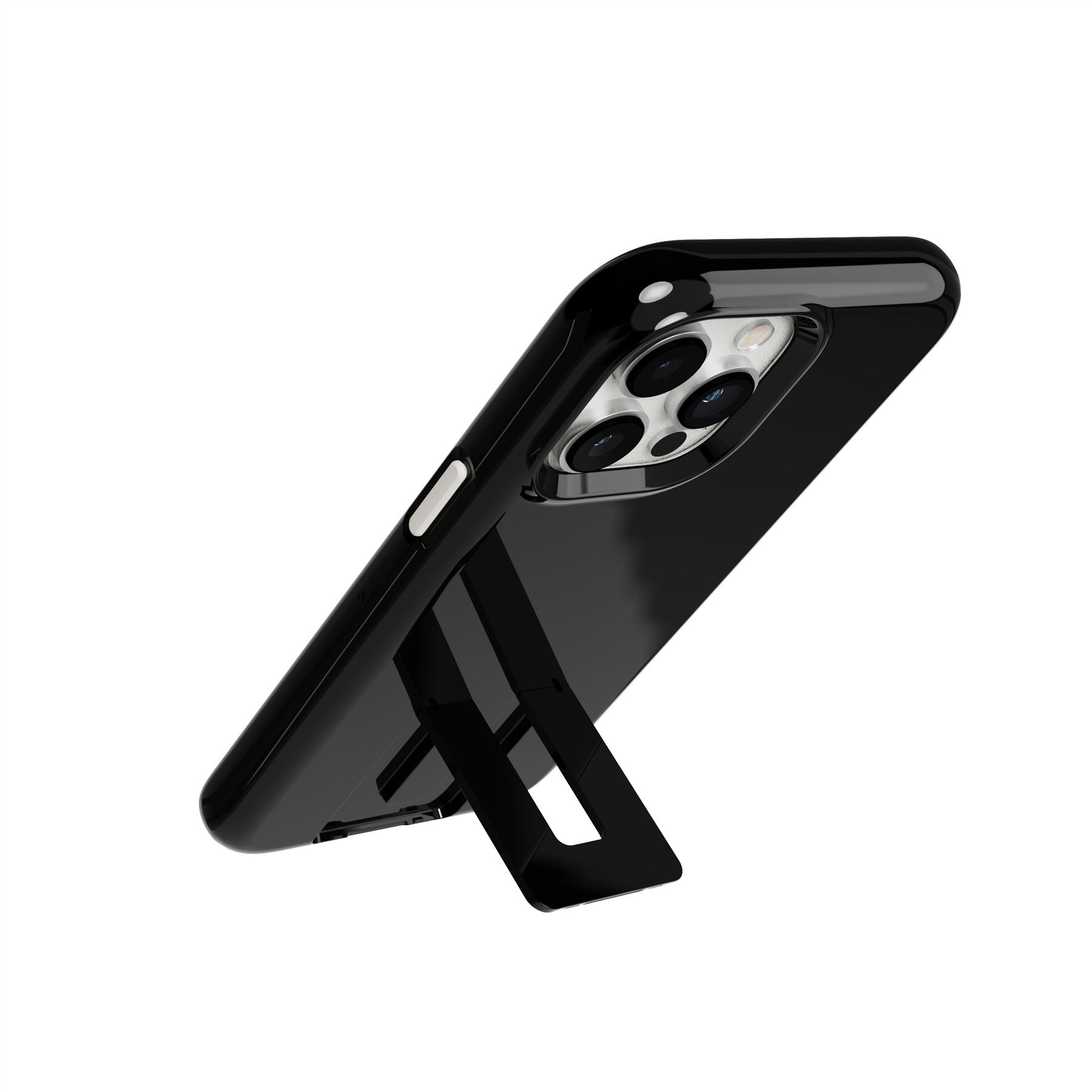 Tech21 EvoCrystal Kick iPhone 14 Pro Max Hülle schwarz MagSafe