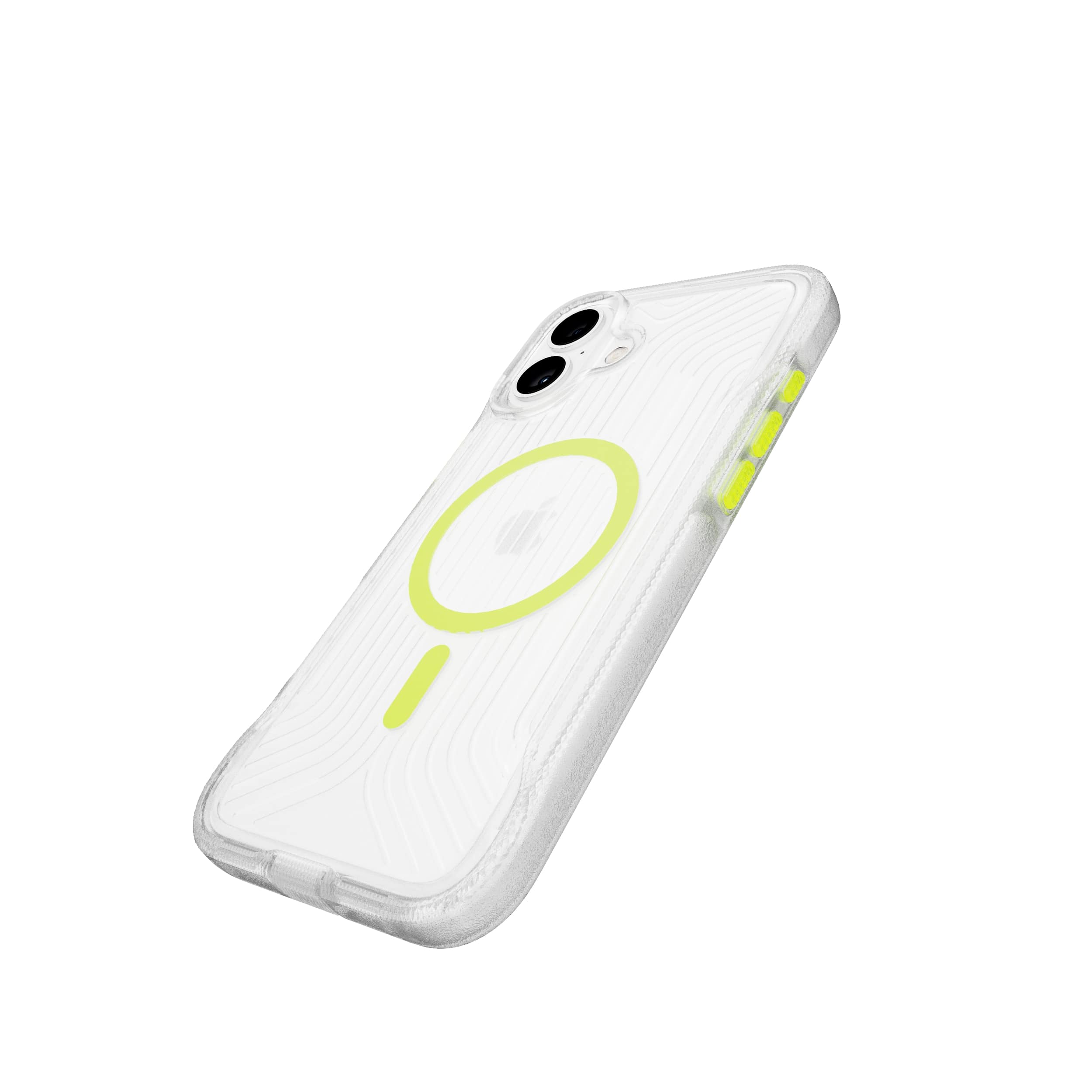 Tech21 FlexPro iPhone 16 Plus Hülle Neon Green Glow