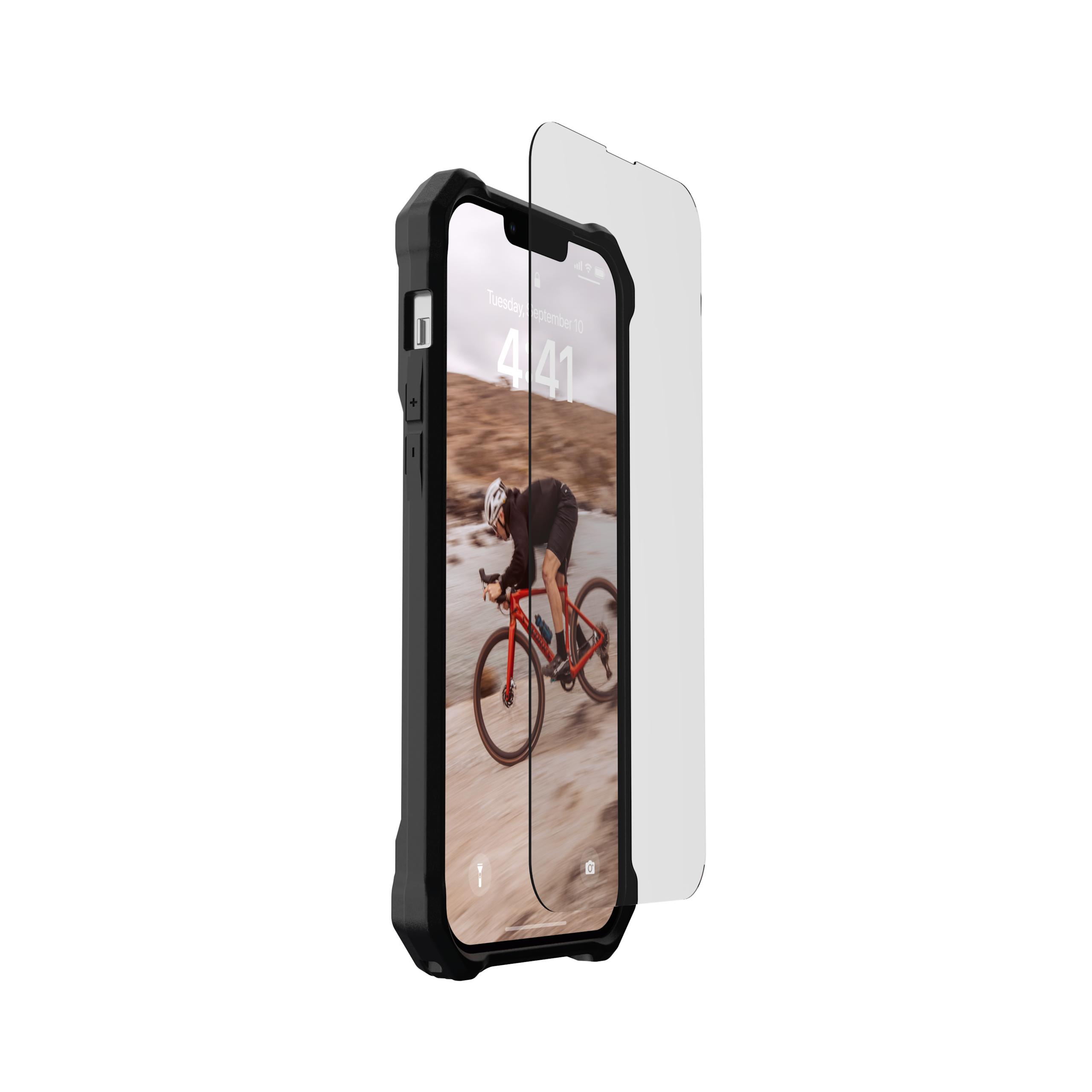 UAG Standard Issue iPhone 14 Plus Panzerglas 0,33mm klar