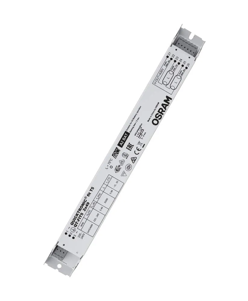 ams OSRAM POWERTRONIC QT-FIT5 2x49 EVG Vorschaltgerät