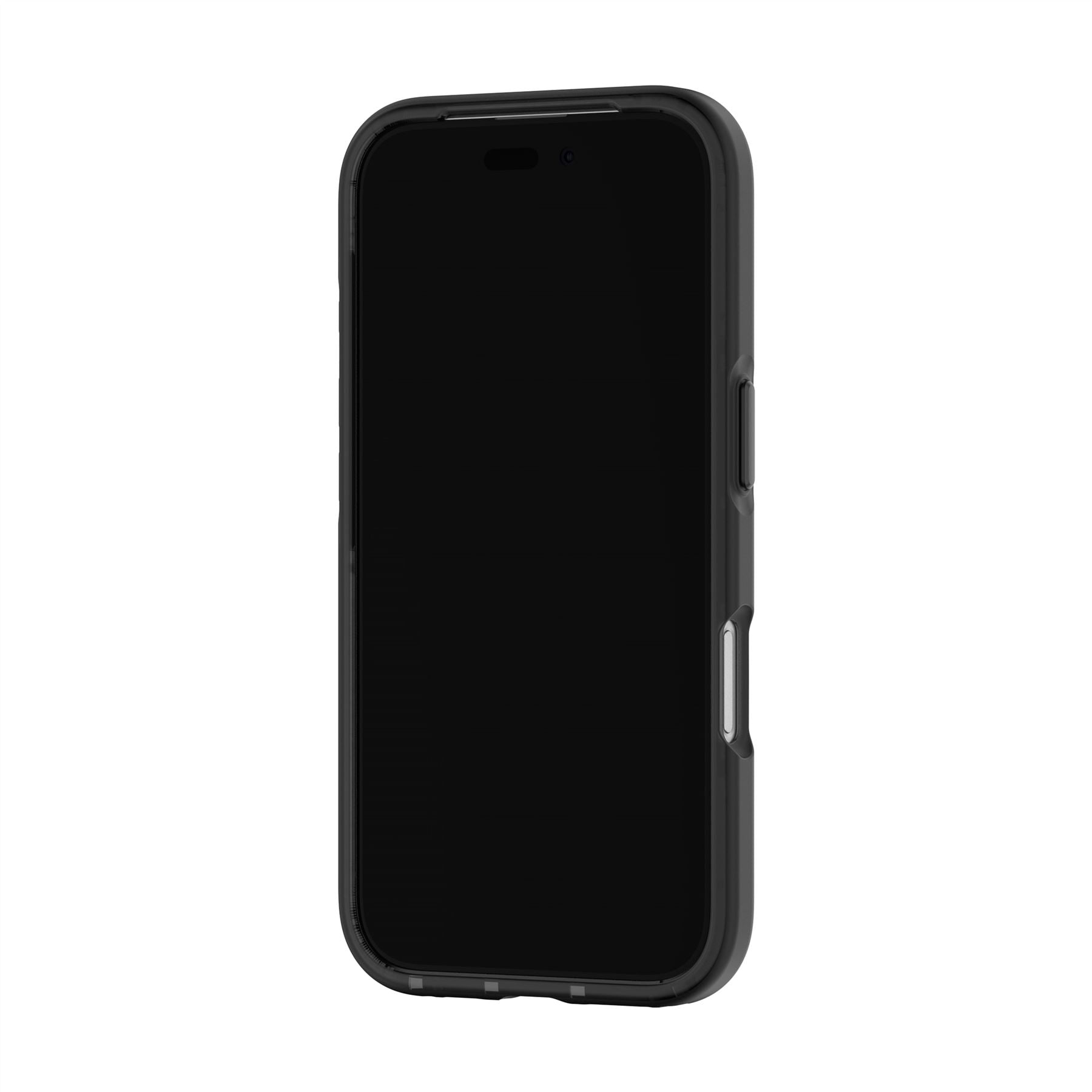 Tech21 EvoCheck iPhone 16 Handyhülle Smokey Black stoßfest