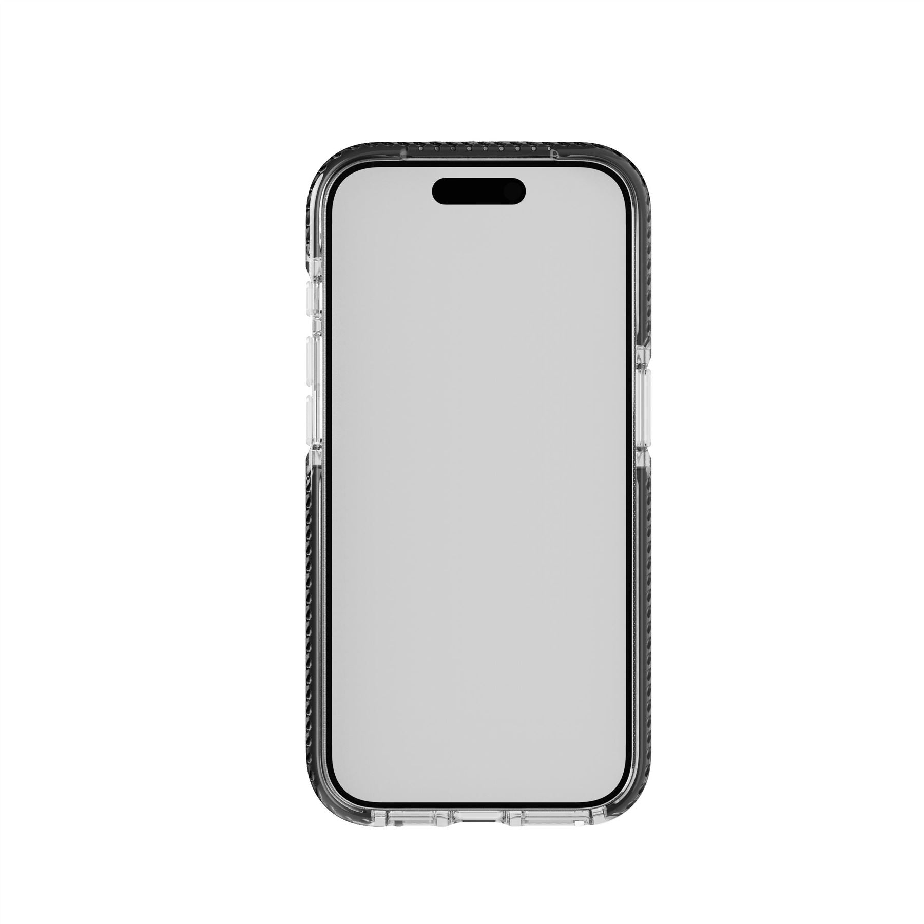 Tech21 EvoCrystal iPhone 15 Pro Hülle MagSafe Graphit Schwarz
