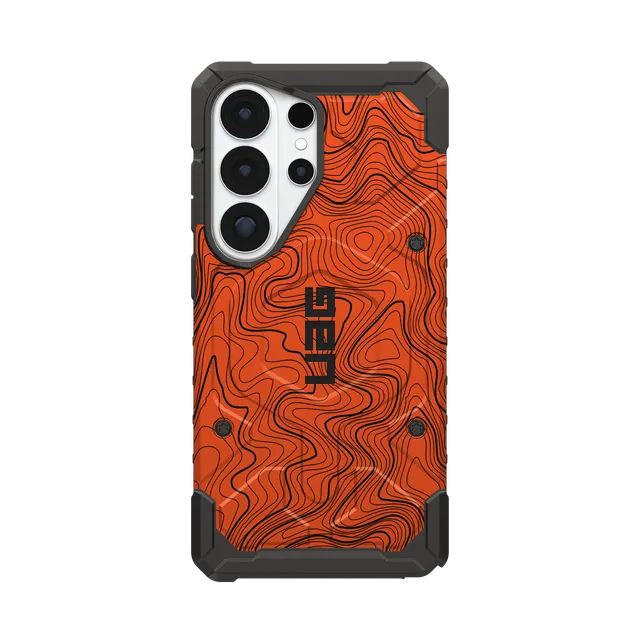 UAG Pathfinder Galaxy S26 Ultra Hülle Orange Topography