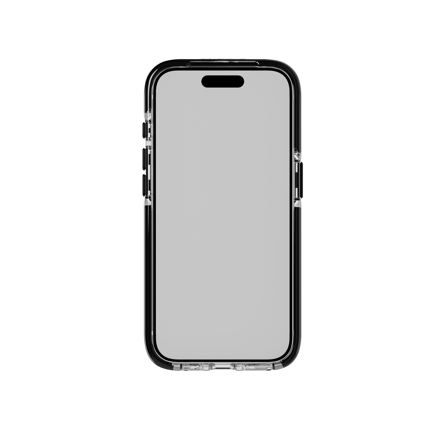 Tech21 EvoCrystal Kick iPhone 15 Pro Hülle MagSafe Schwarz
