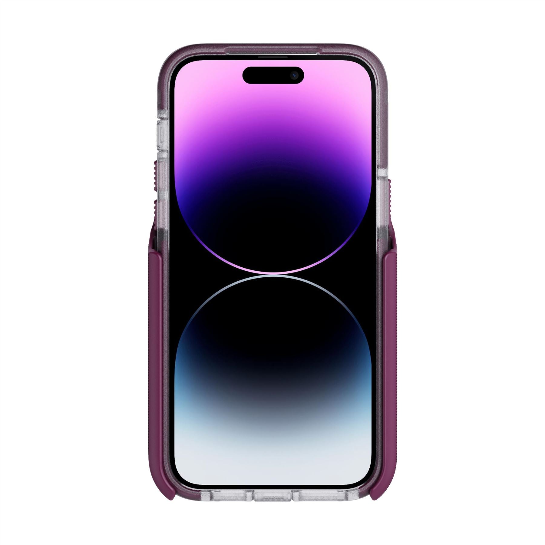 Tech21 EvoMax iPhone 14 Pro Max Handyhülle Frosted Purple