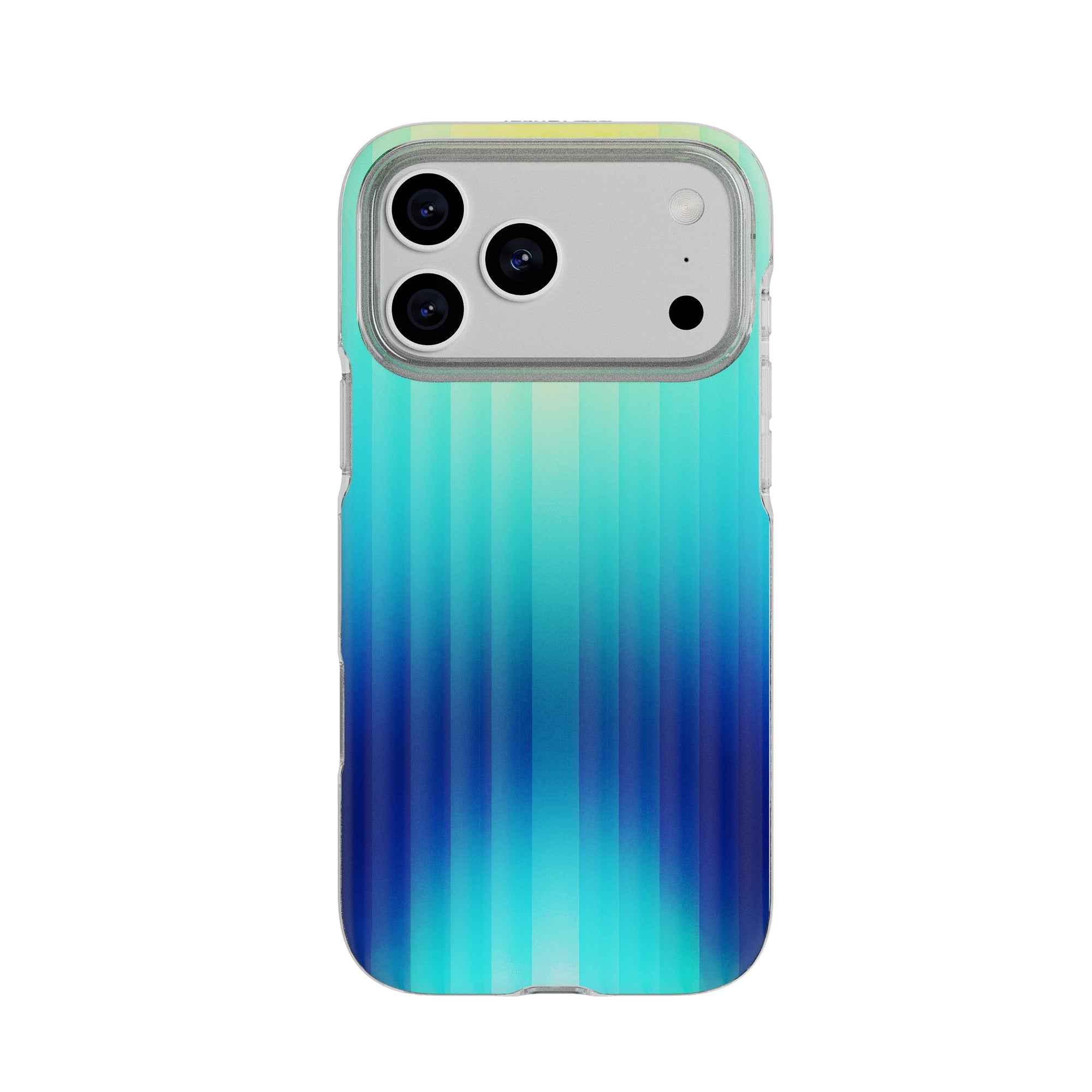 Tech21 FlexQuartz iPhone 17 Pro Max Hülle Ombre Blue Green