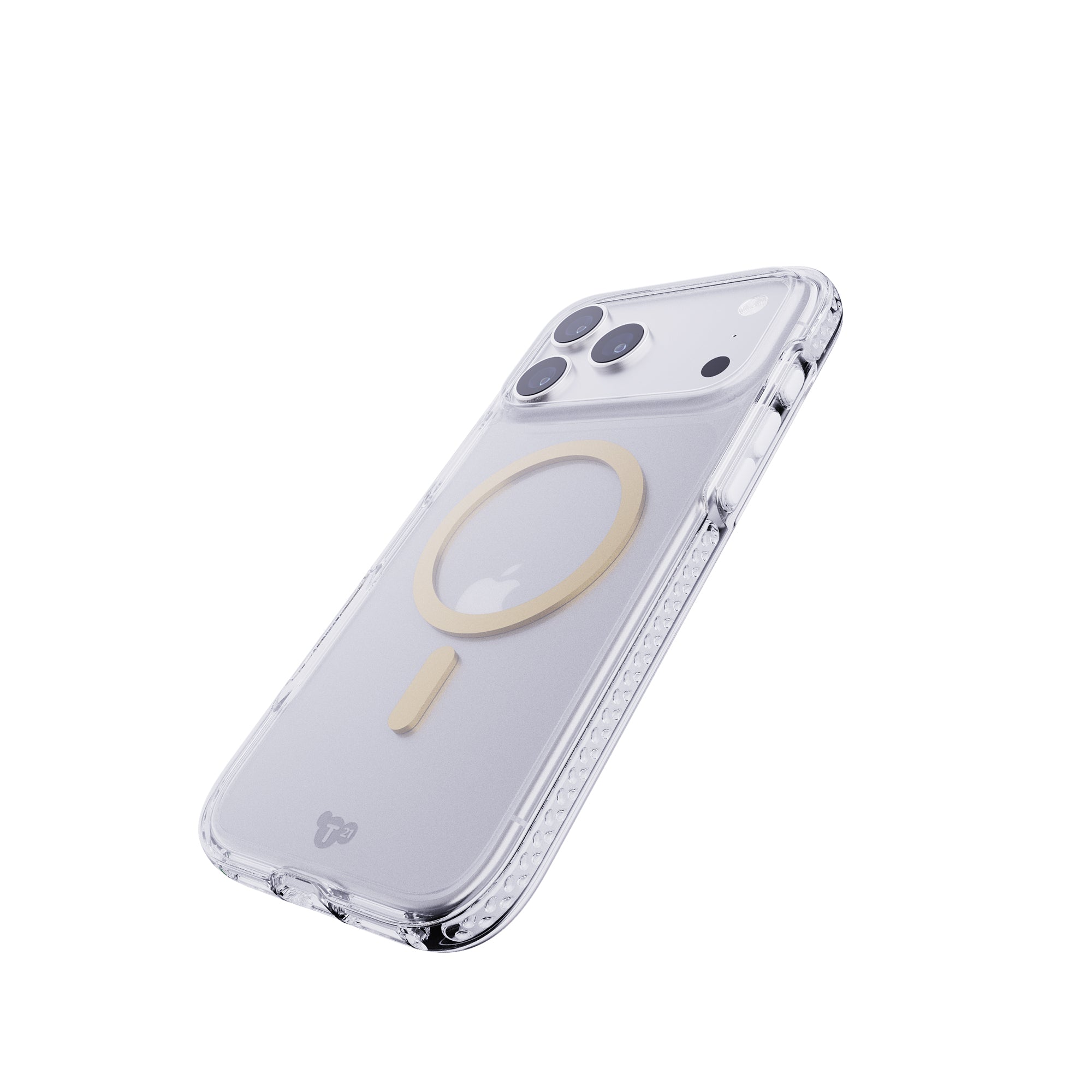Tech21 EvoCrystal MagSafe iPhone 17 Pro Max Hülle Gold klar