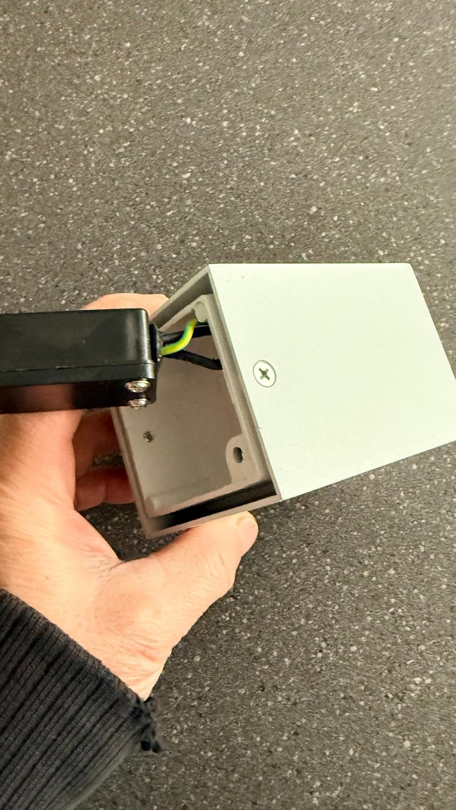 OSRAM SMART+ ENDURA Square Down Wandleuchte weiss GU10 IP44