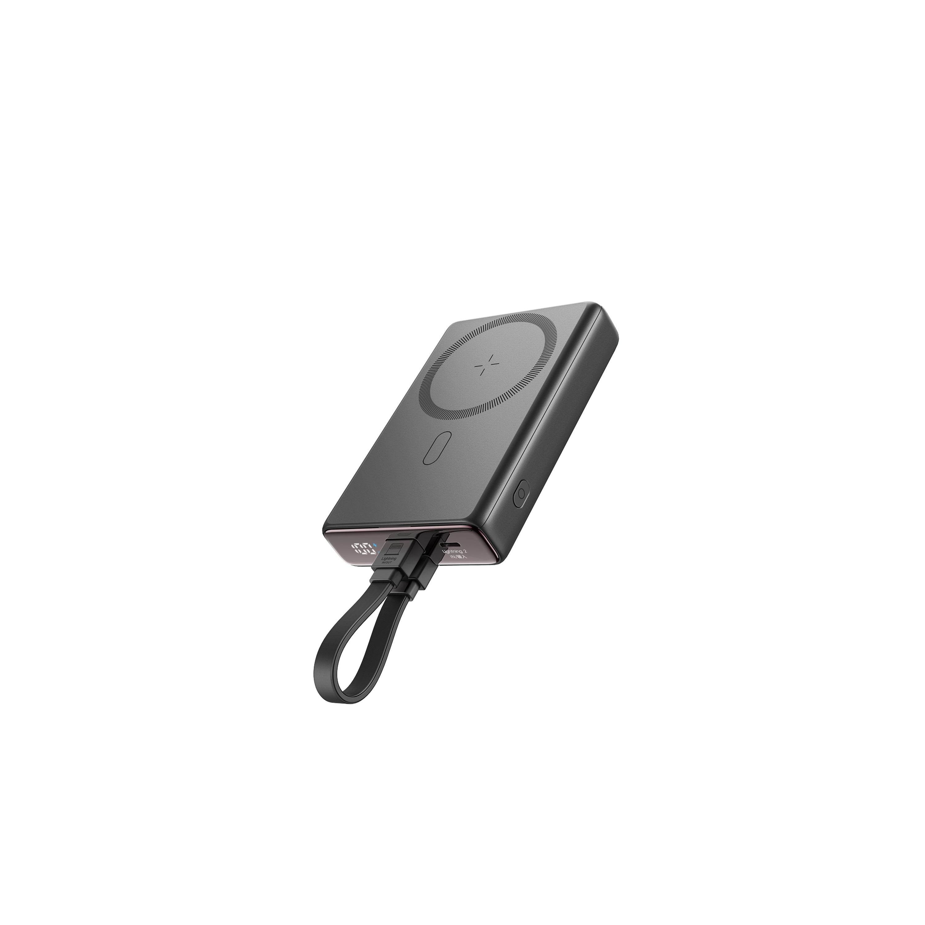 JOYROOM JR-PBM01 20W Magnet-Powerbank 10000mAh Schwarz mit Kabel