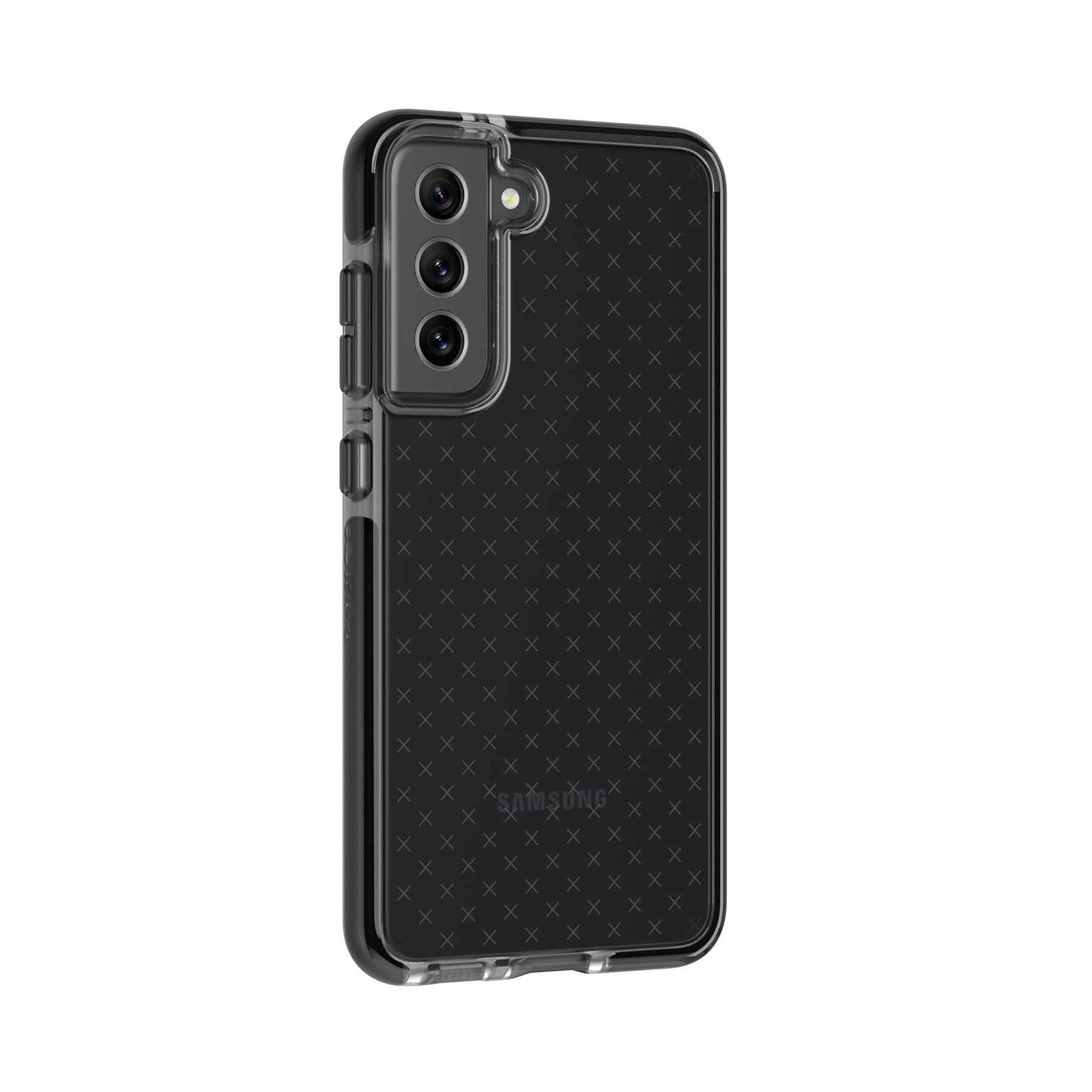 Tech21 EvoCheck Galaxy S21 FE 5G Handyhülle Smokey Black