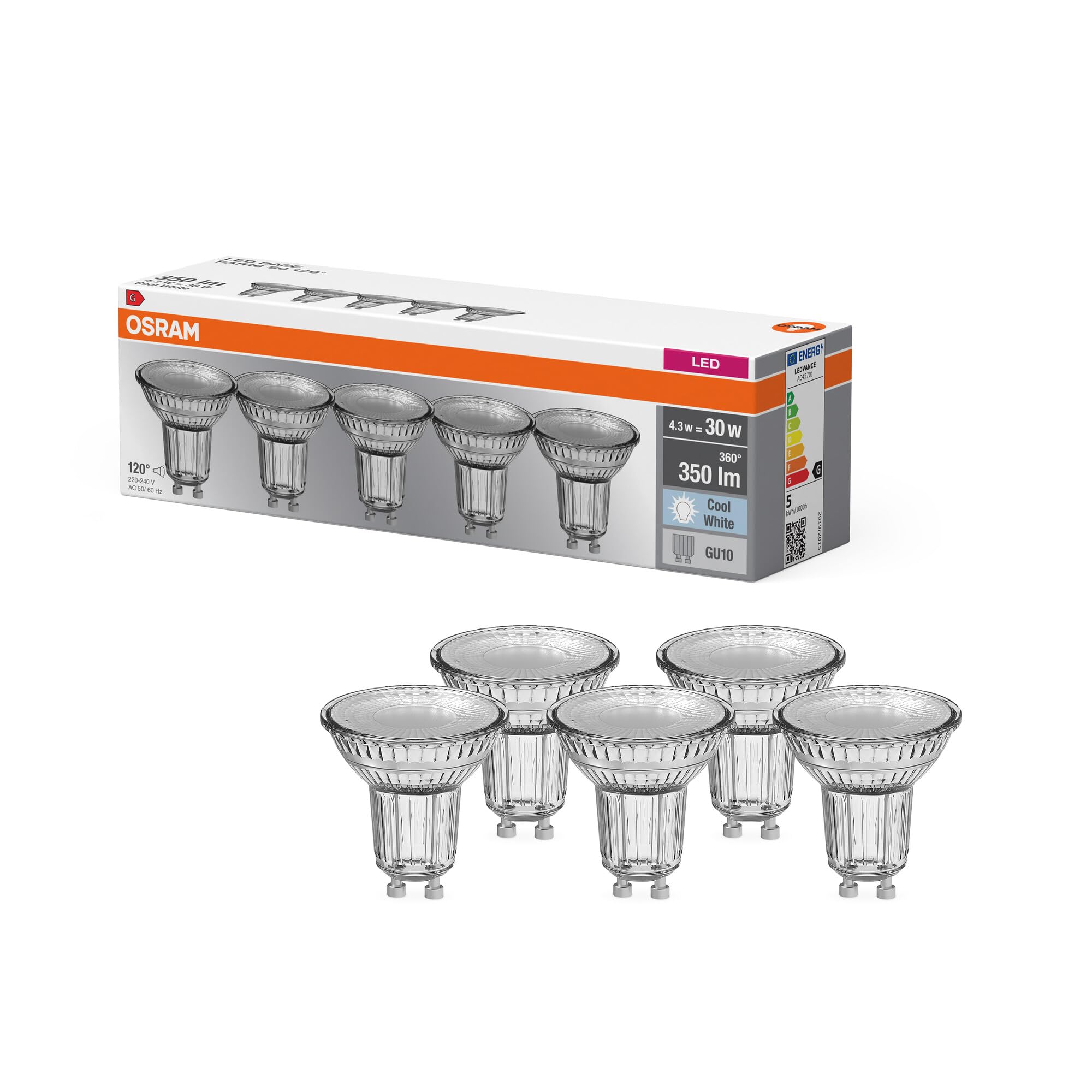 ams OSRAM SMART+ Classic B E14 LED-Kerze warmweiß 4 Stück