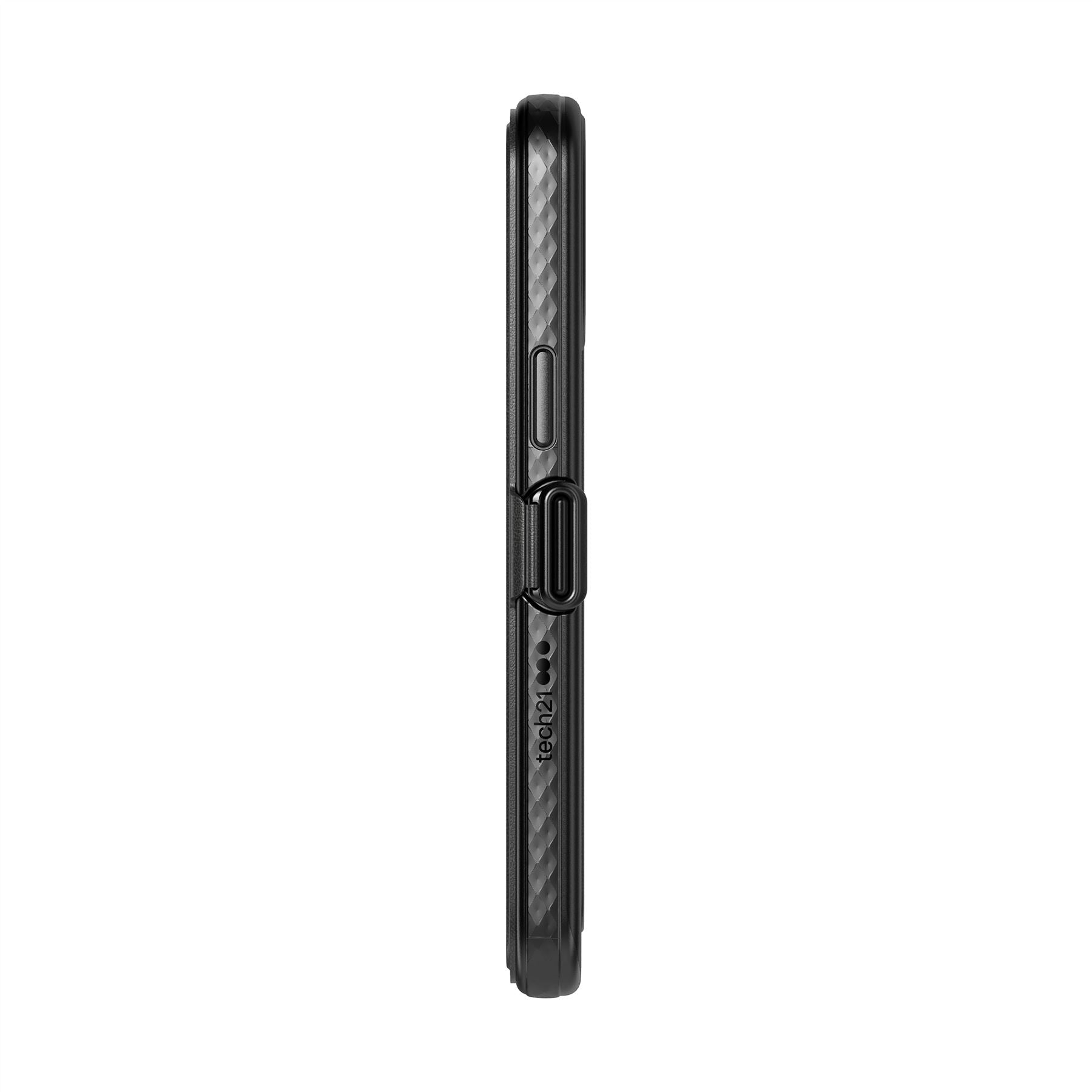 Tech21 Evo Wallet iPhone 12 Pro Max Hülle Smokey Black Karten