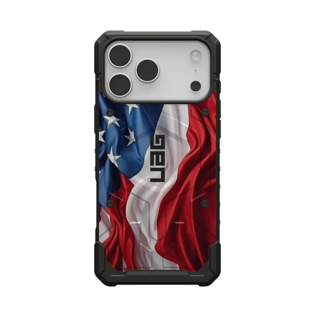 UAG Pathfinder iPhone 17 Pro Max Hülle USA Flag MagSafe