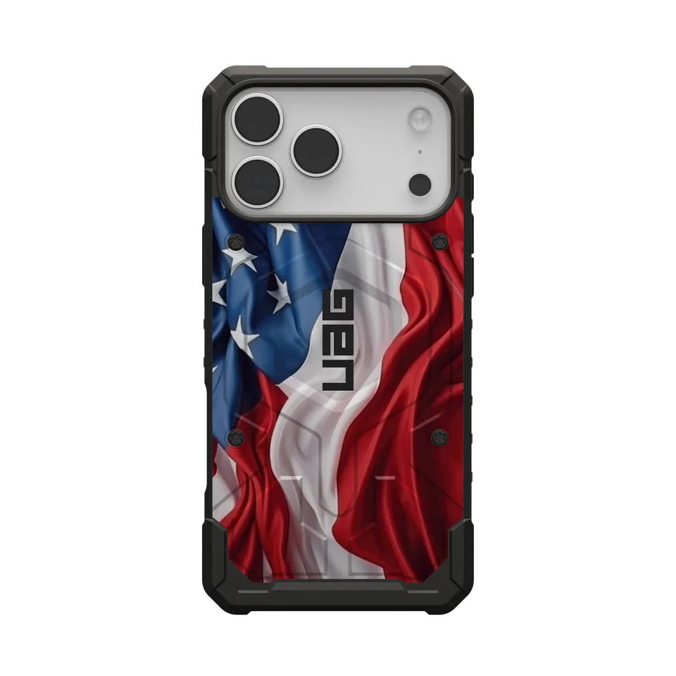 UAG Pathfinder iPhone 17 Pro Max Hülle USA Flag MagSafe