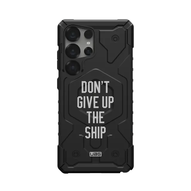 UAG Pathfinder Galaxy S26 Ultra Handyhülle Don't Give Up Ship