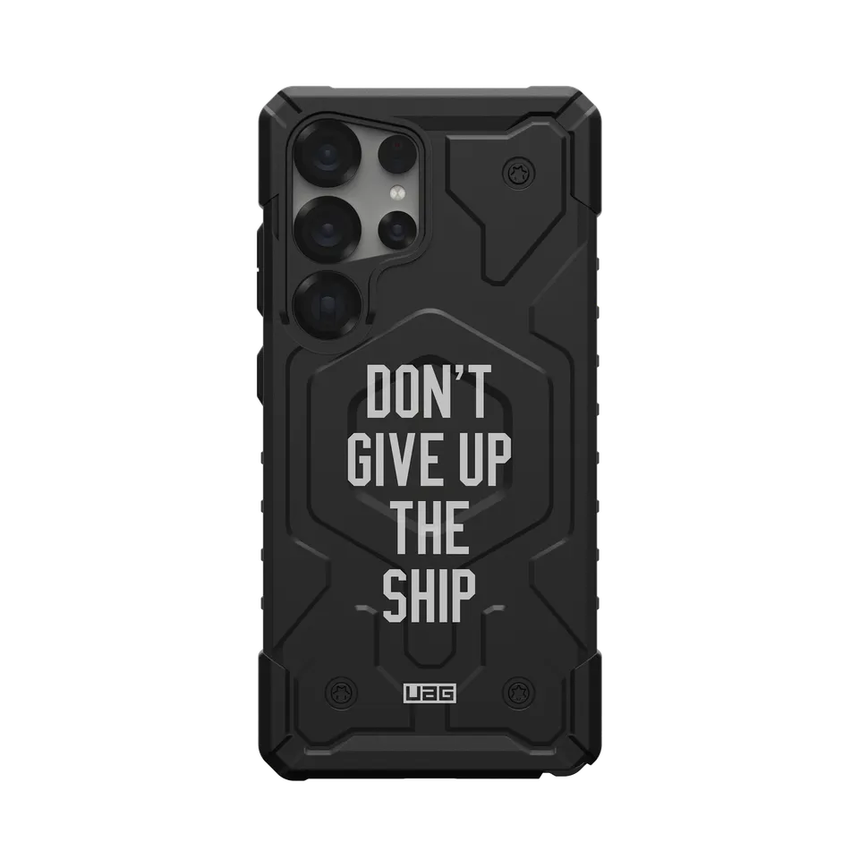 UAG Pathfinder Galaxy S26 Ultra Handyhülle Don't Give Up Ship