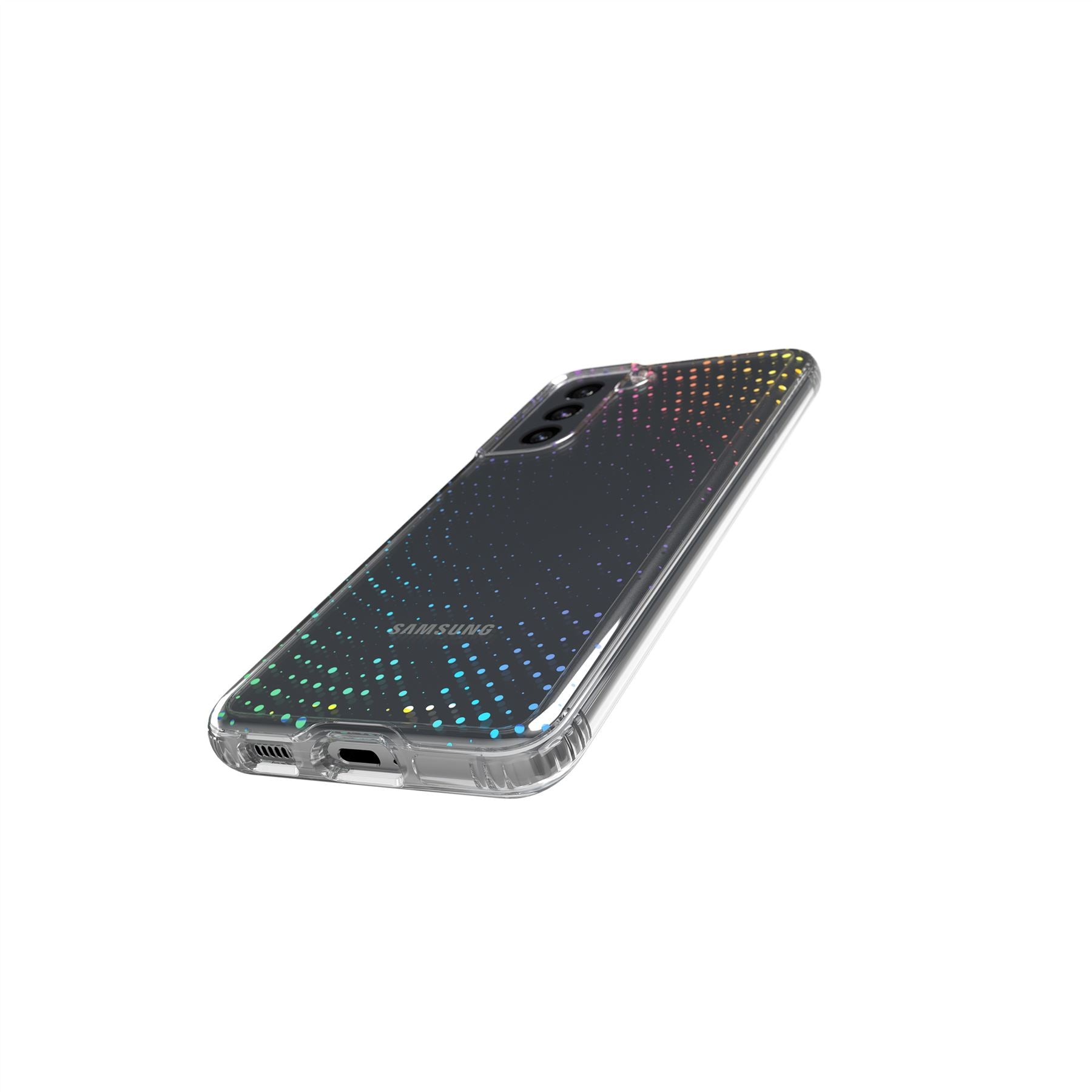Tech21 EvoSparkle Samsung Galaxy S21 5G Hülle Radiant Glitzer