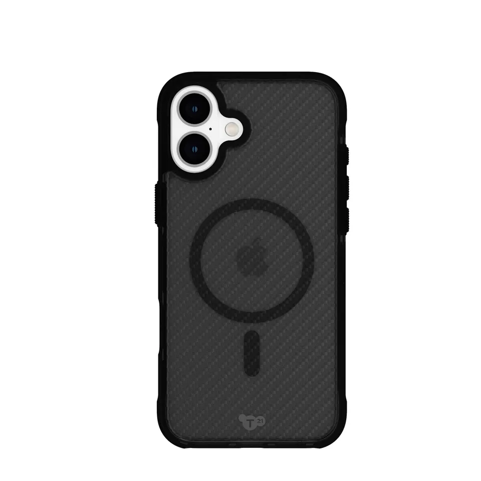 Tech21 EvoArmor iPhone 16 Plus MagSafe Hülle Schwarz