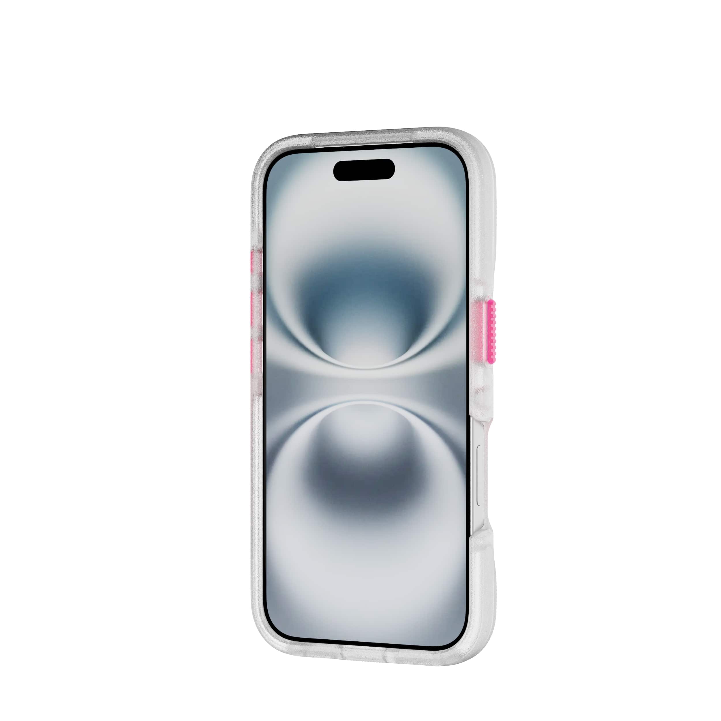 Tech21 FlexPro iPhone 16 Hülle MagSafe Neon Pink Orange Glow