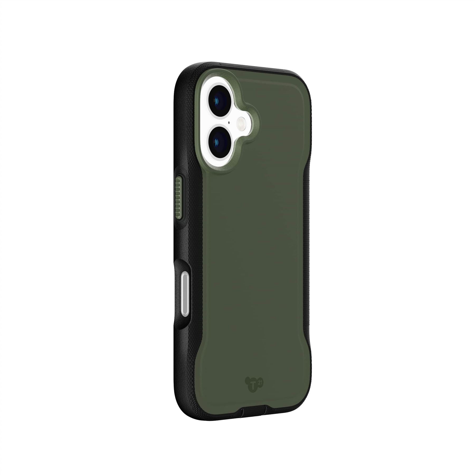 Tech21 EvoPro iPhone 16 Handyhülle Khaki/Black MagSafe stoßfest
