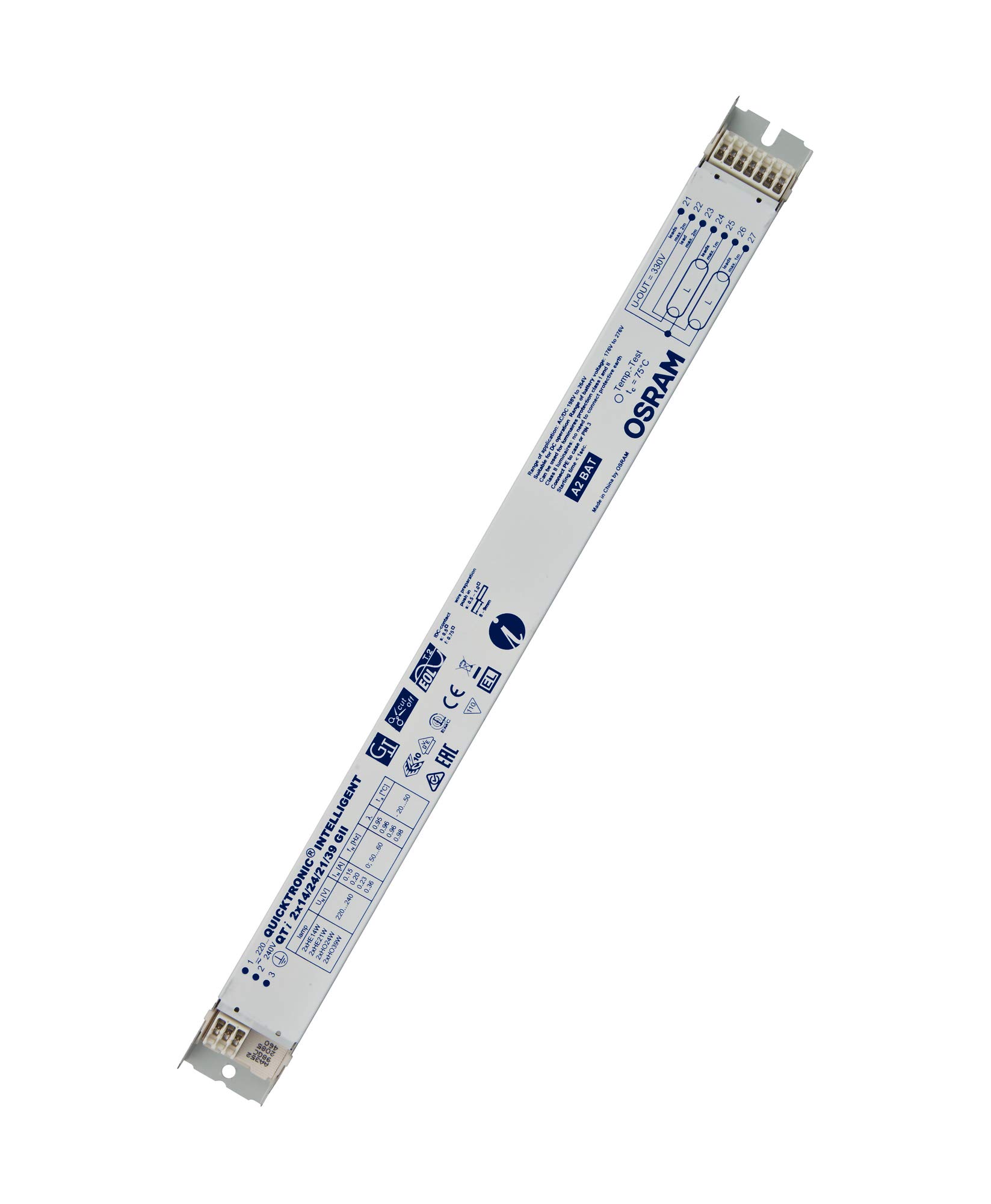 ams OSRAM POWERTRONIC QTI 2x14/24 EVG Vorschaltgerät