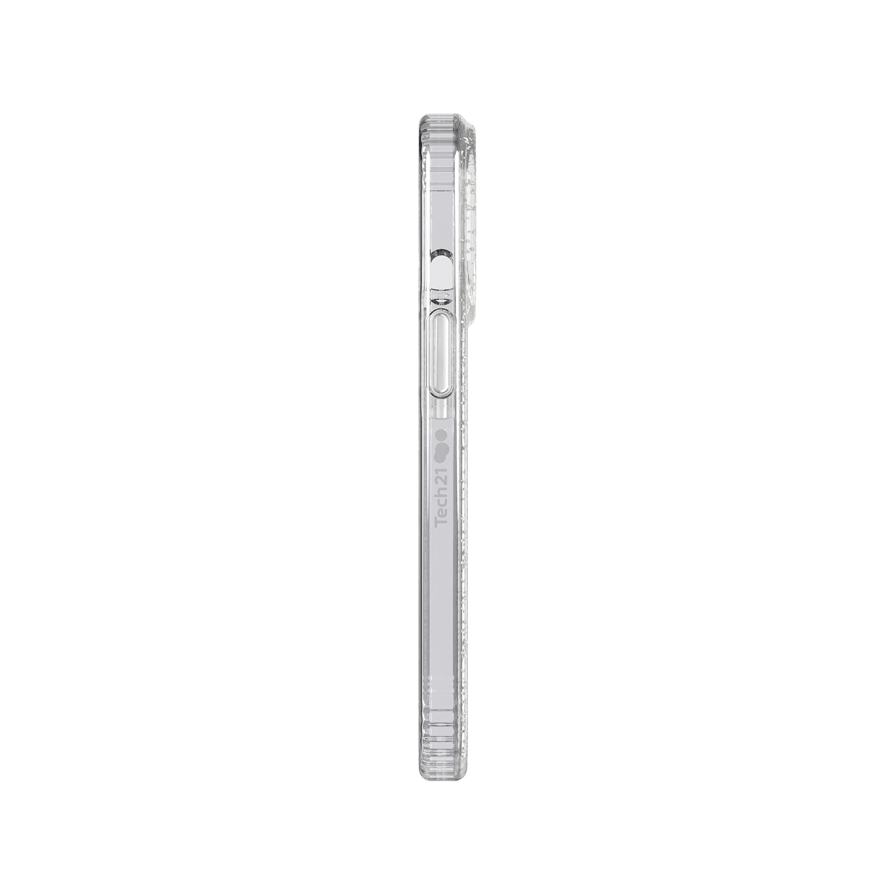 Tech21 EvoSparkle iPhone 13 Pro Hülle Silber Glitzer
