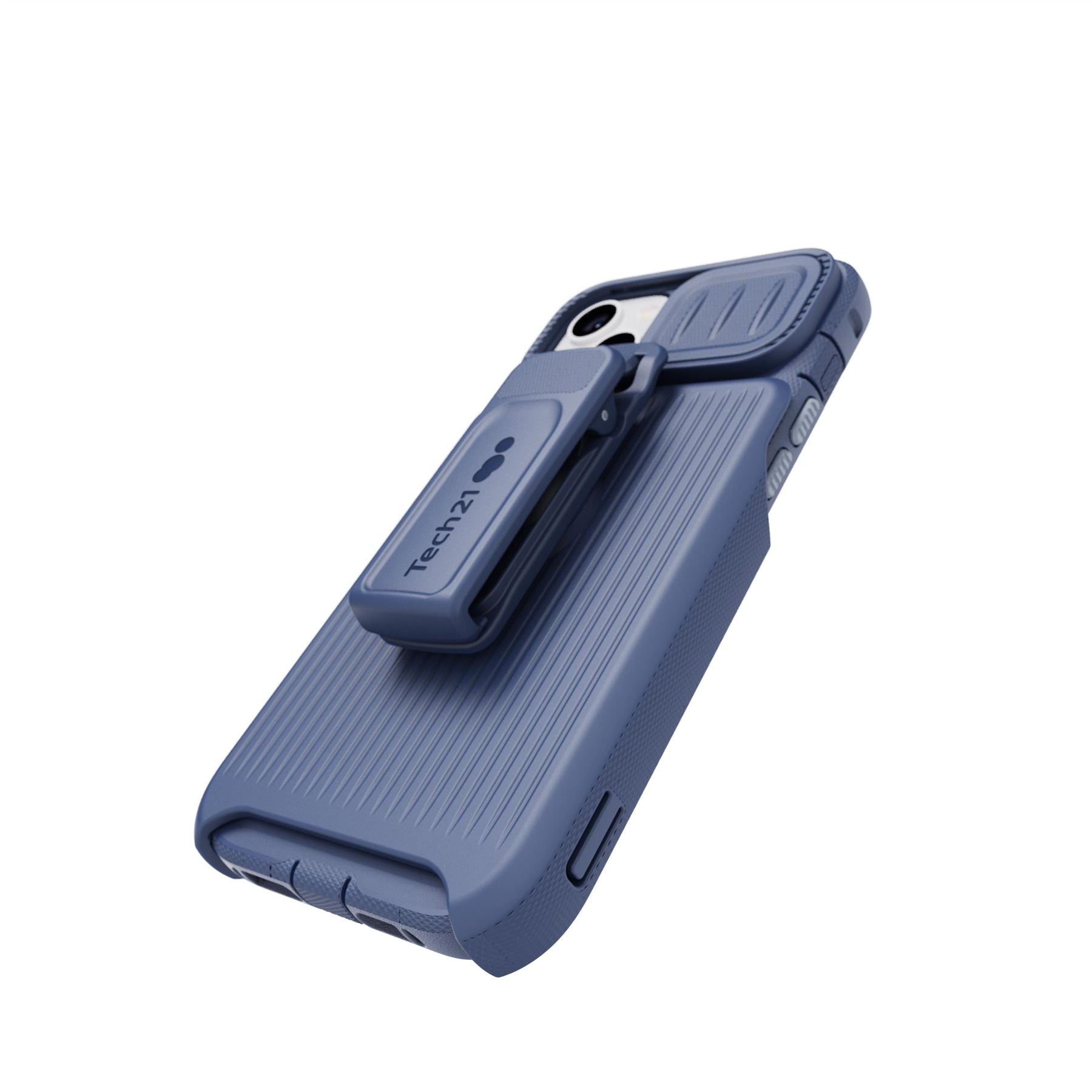 Tech21 EvoMax iPhone 14 Plus Hülle Ink Blue MagSafe 20ft