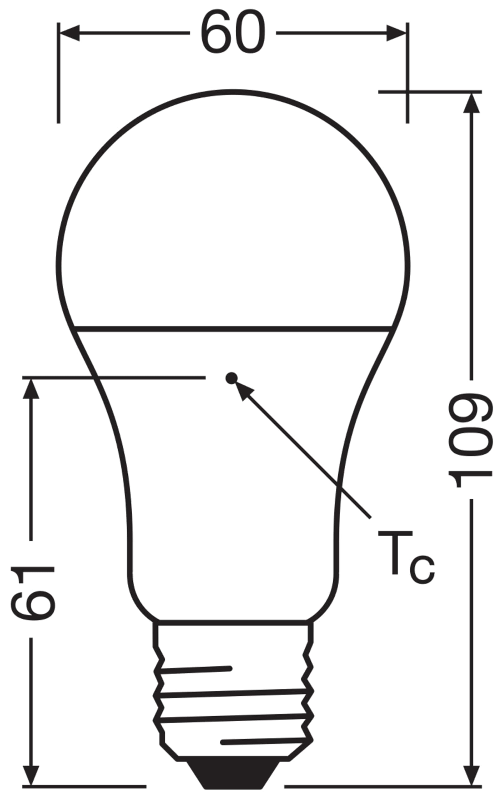 OSRAM SMART+ Base Classic A 75 LED-Birne E27 warmweiß matt