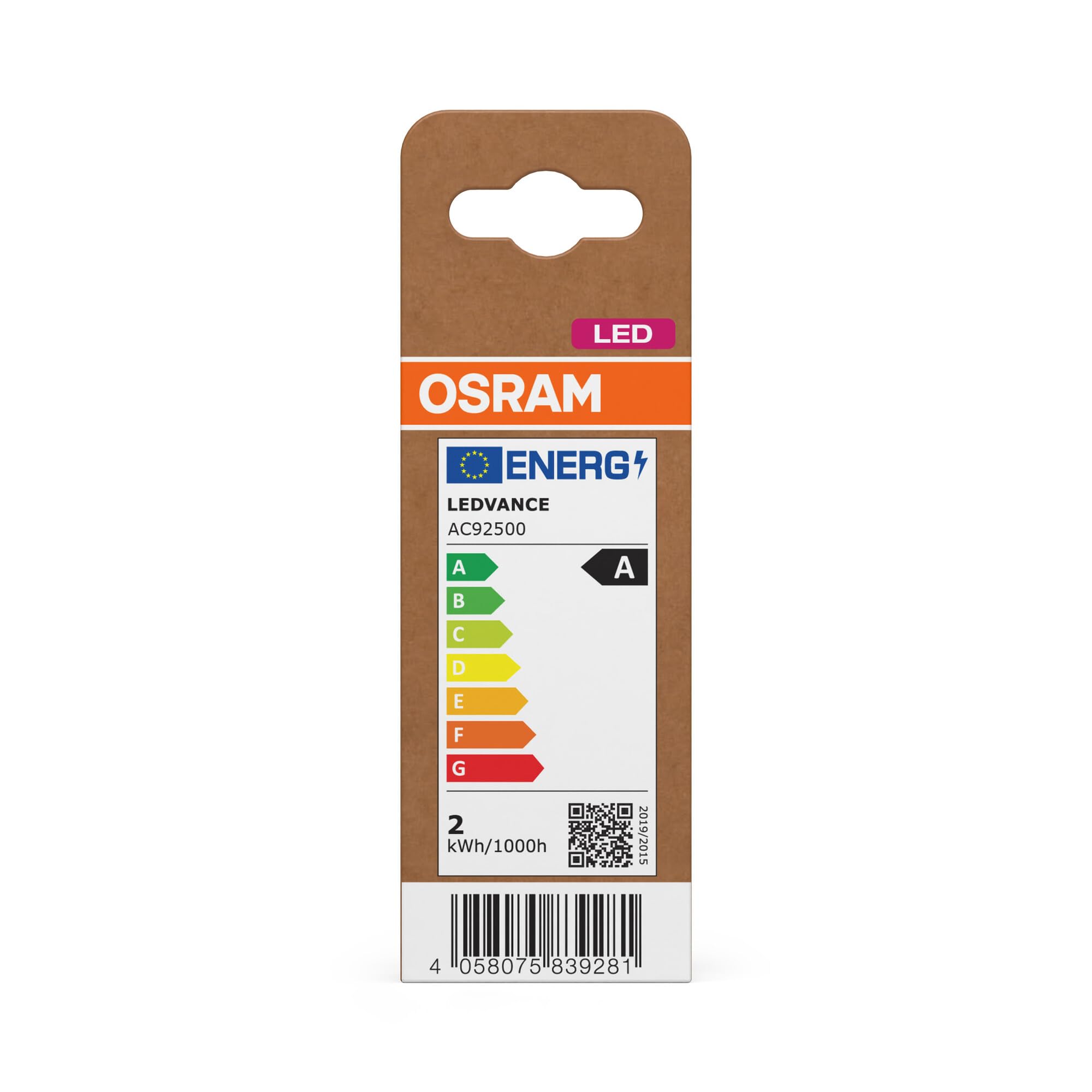 ams OSRAM Smart+ Classic B25 Filament LED Lampe E14 matt Klasse A