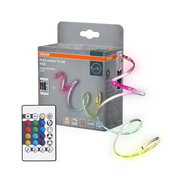 OSRAM FLEX AUDIO TV LED-Streifen 2m weiß 55lm