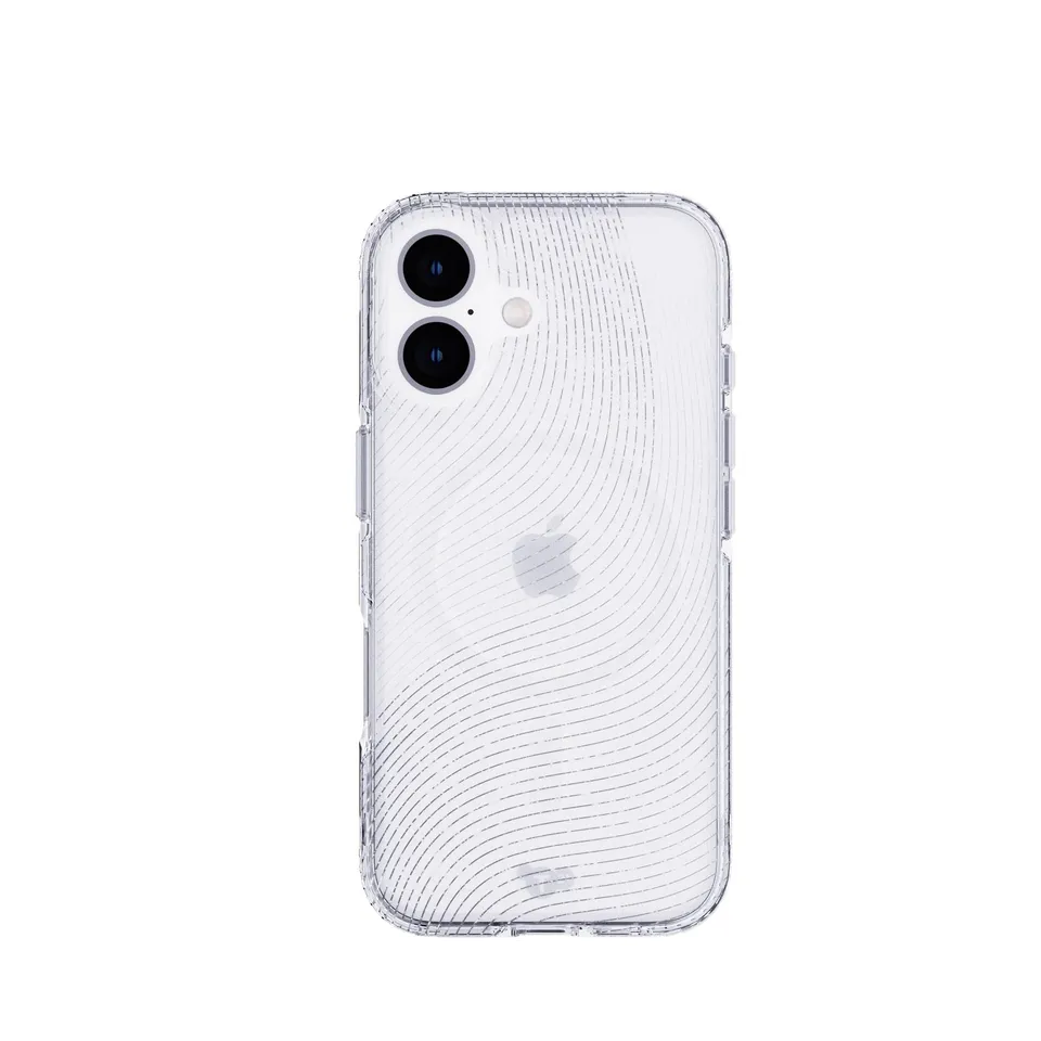 Tech21 EvoSparkle iPhone 16 Handyhülle Zen MagSafe stoßfest