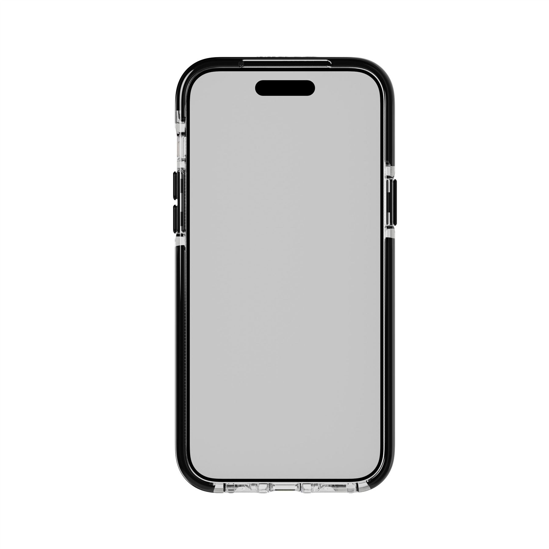 Tech21 EvoCrystal Kick iPhone 15 Plus Hülle Clear Black