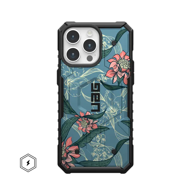 UAG Pathfinder iPhone 16 Pro Max Hülle Makapuu Floral