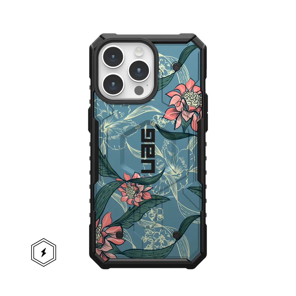 UAG Pathfinder iPhone 16 Pro Max Hülle Makapuu Floral