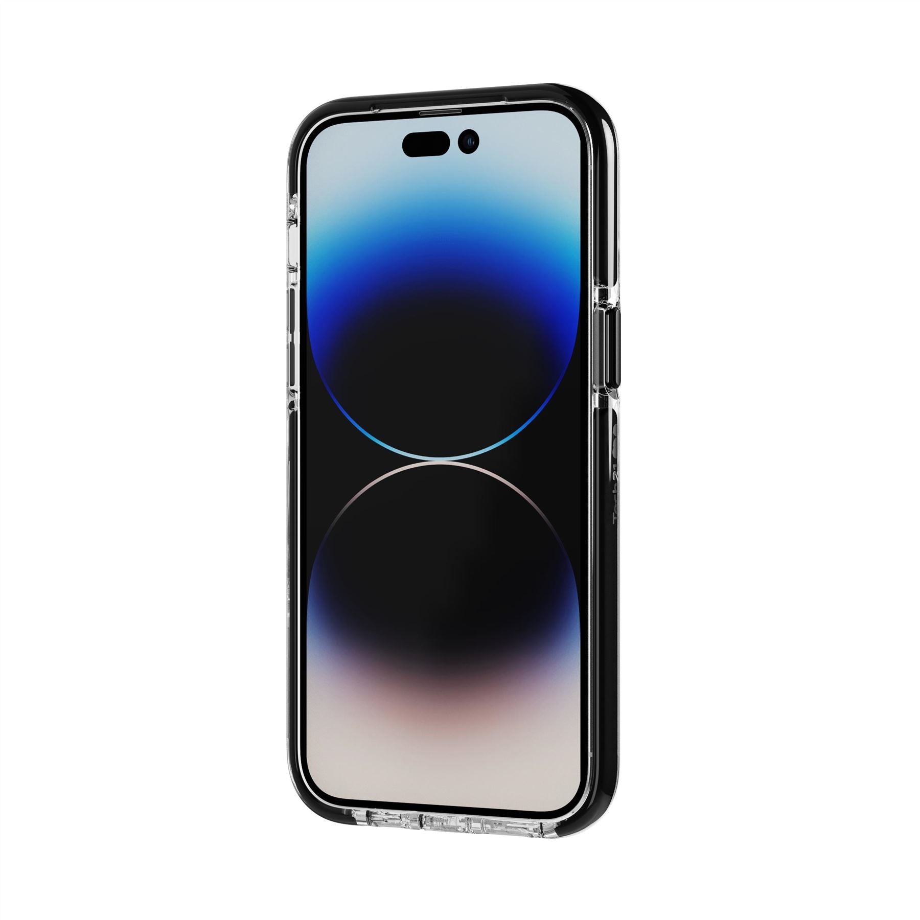Tech21 EvoCrystal Kick Handyhülle Clear Black iPhone 14 Pro Max