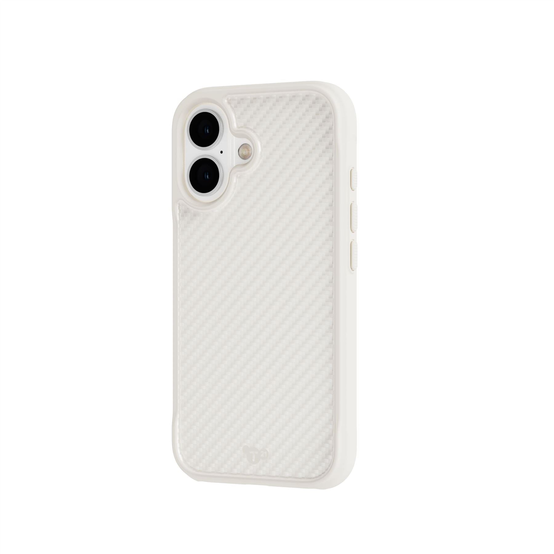Tech21 EvoArmor iPhone 16 Handyhülle Cream MagSafe Stoßschutz