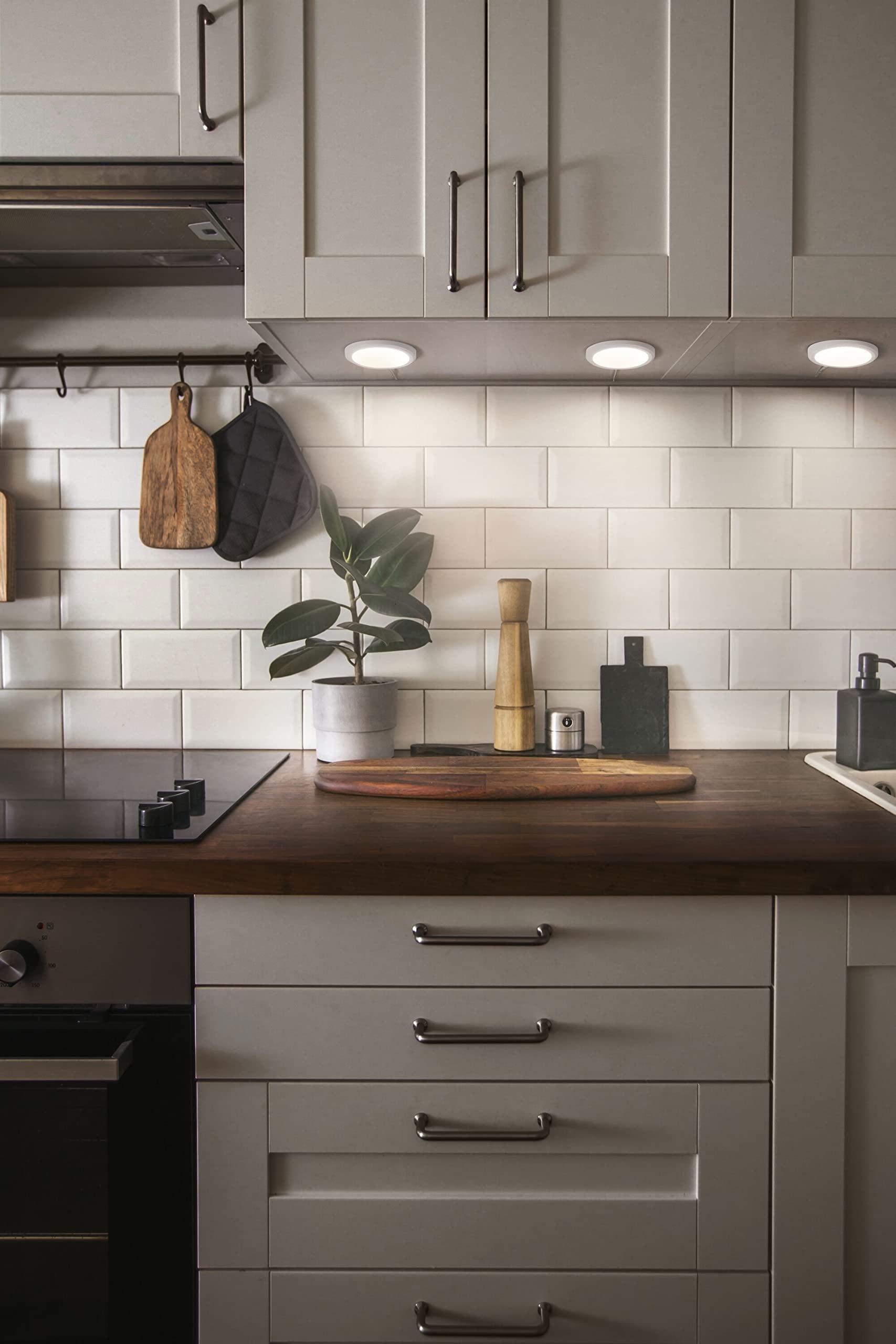 OSRAM SMART+ WiFi Unterschrankleuchte Basis Round weiß