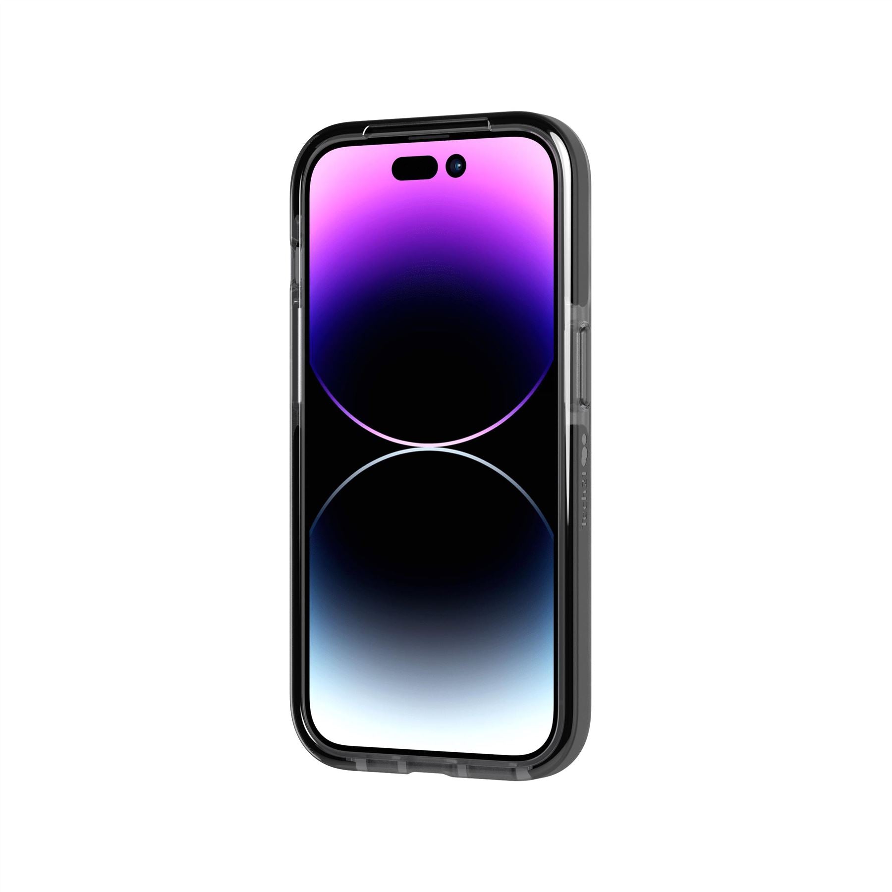 Tech21 EvoCheck iPhone 14 Pro Hülle Smokey Black MagSafe