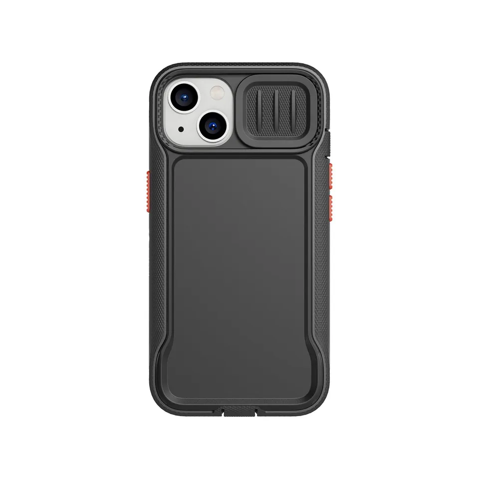 Tech21 EvoMax iPhone 13 Handyhülle Schwarz 20ft Kamera Cover