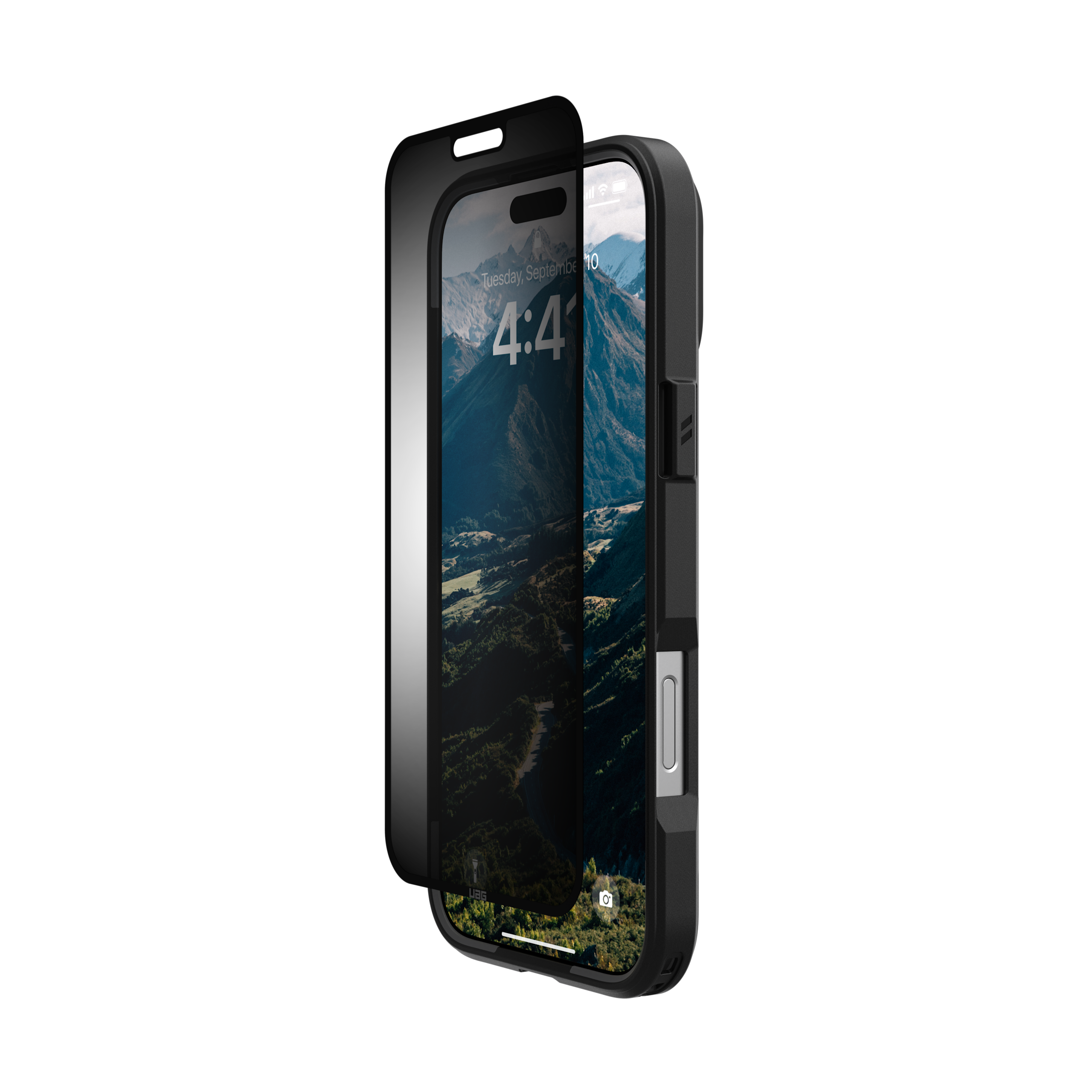 UAG Standard Issue iPhone 16 Pro Max Blickschutzfolie