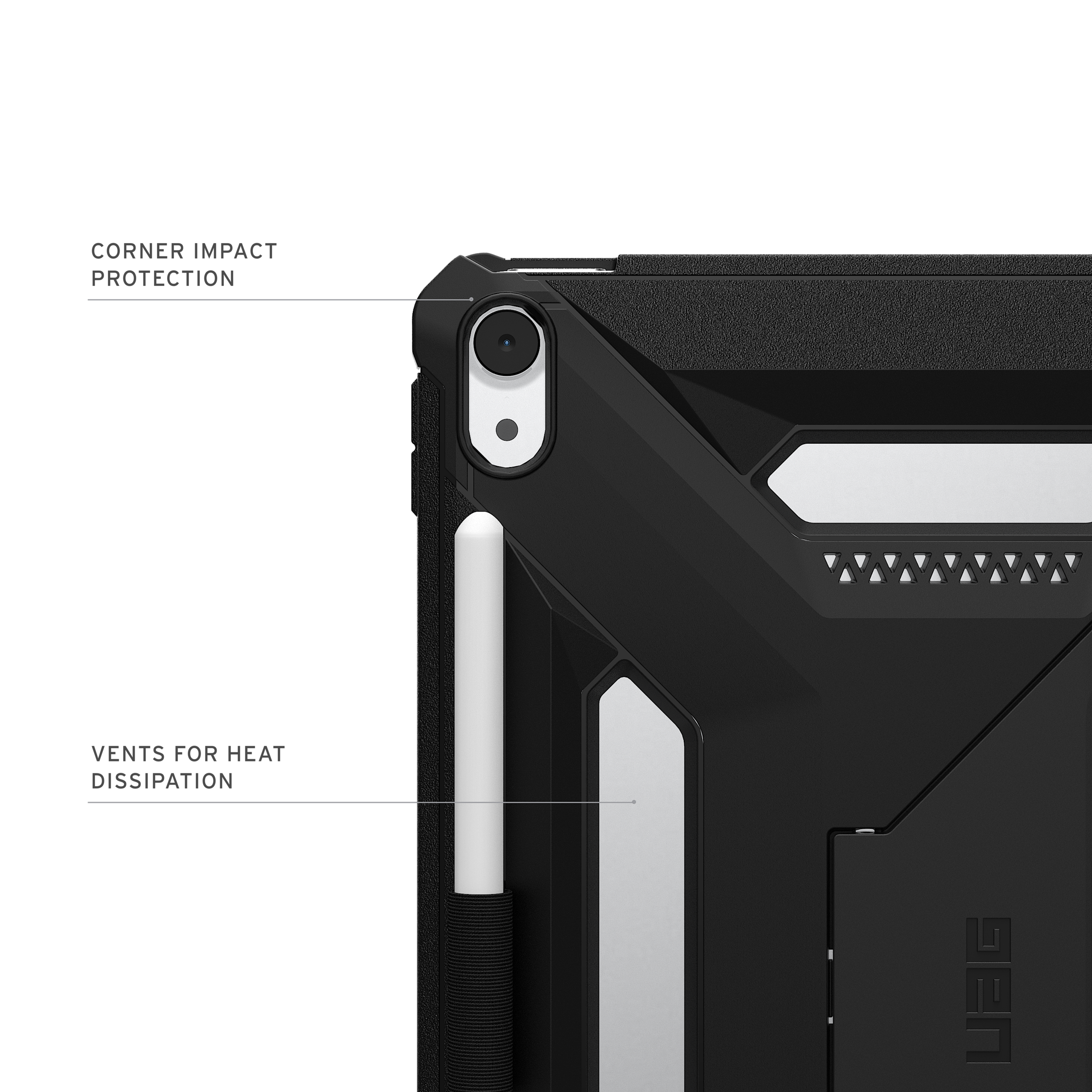 UAG Scout Plus iPad Air 11" Hülle mit Ständer 2025