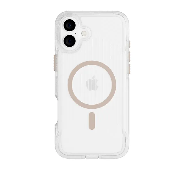 Tech21 FlexPro iPhone 16 Plus Hülle Taupe MagSafe