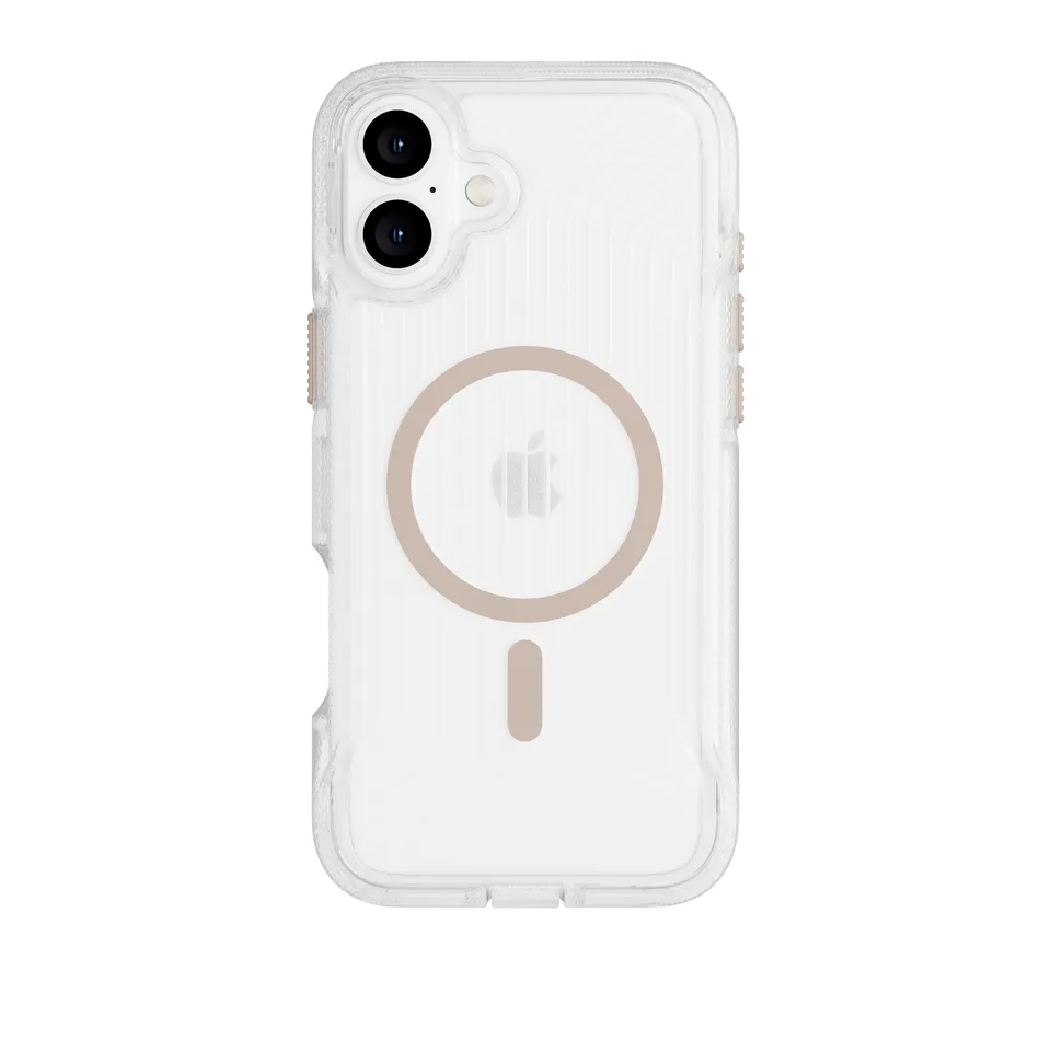 Tech21 FlexPro iPhone 16 Plus Hülle Taupe MagSafe