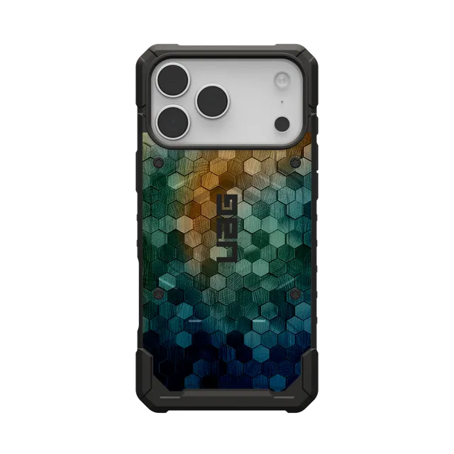 UAG Pathfinder iPhone 17 Pro Max Handyhülle Hexagon Gradient MagSafe