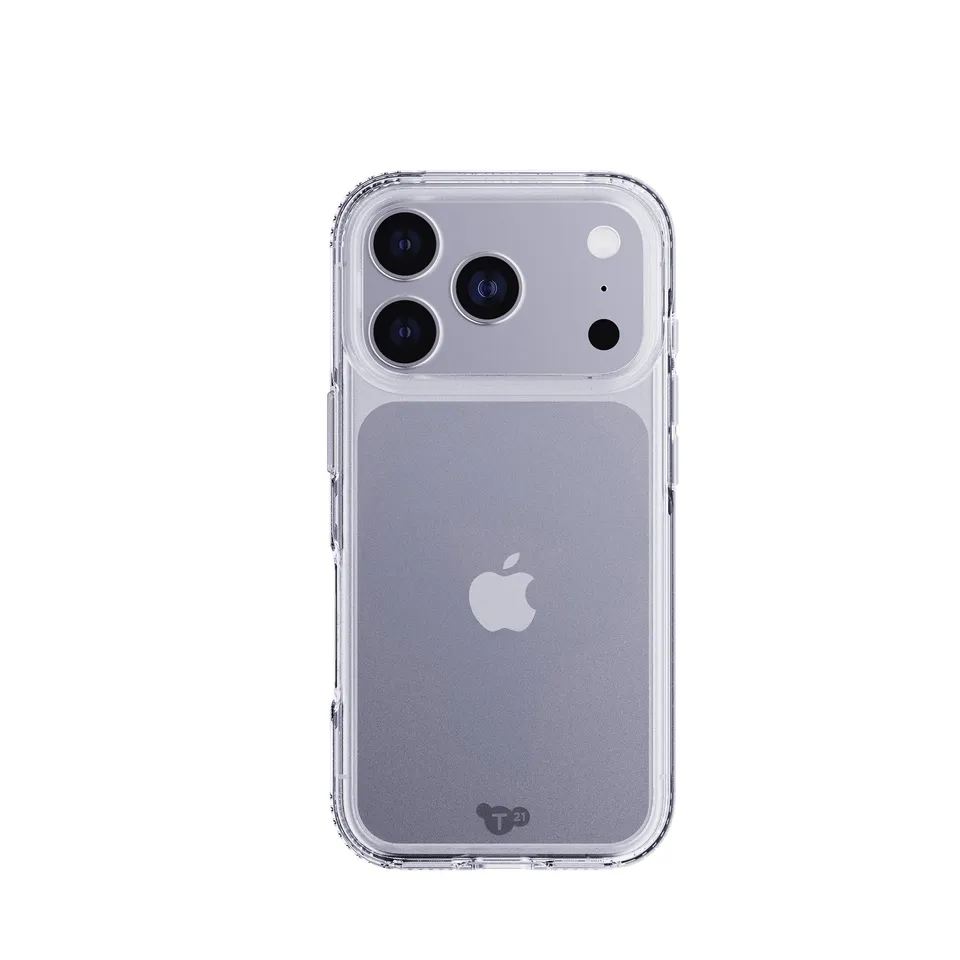 Tech21 EvoClear iPhone 17 Pro Handyhülle Transparent