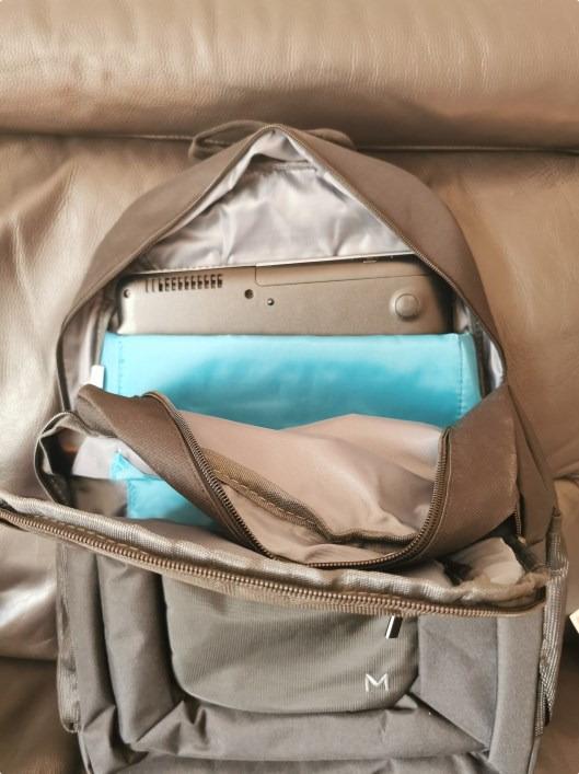 Mobilis Laptop Bags 003052-2 Laptoprucksack Schwarz Blau