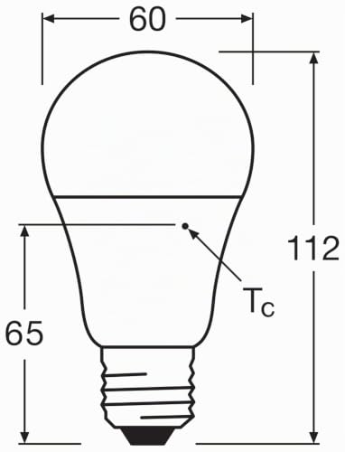 ams OSRAM SMART+ Star A 60 Sensor LED-Lampe E27 4000K
