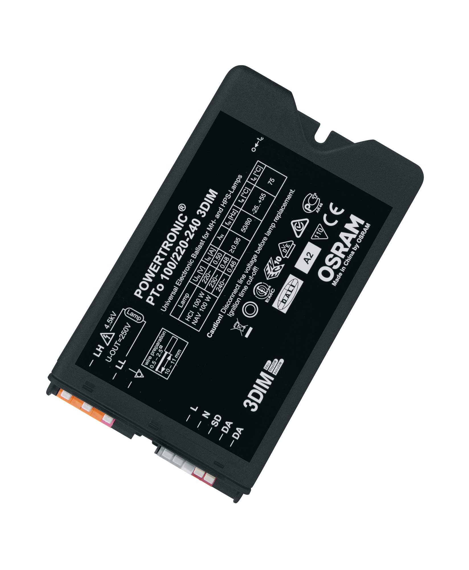 OSRAM POWERTRONIC PTO 100/220-240 3DIM EVG Outdoor