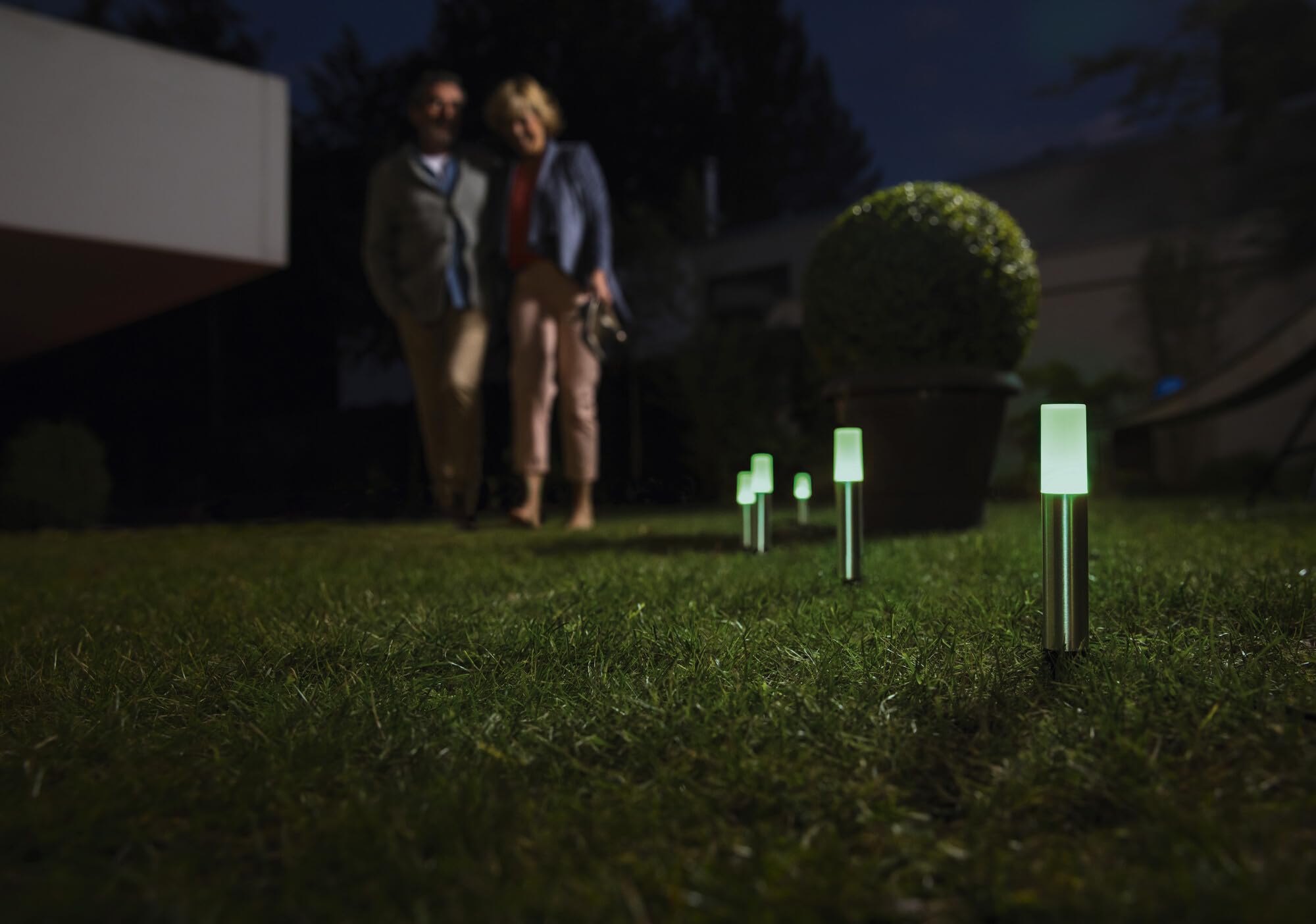 OSRAM SMART+ Zigbee Outdoor-Poles 5er RGB+Weiß dimmbar