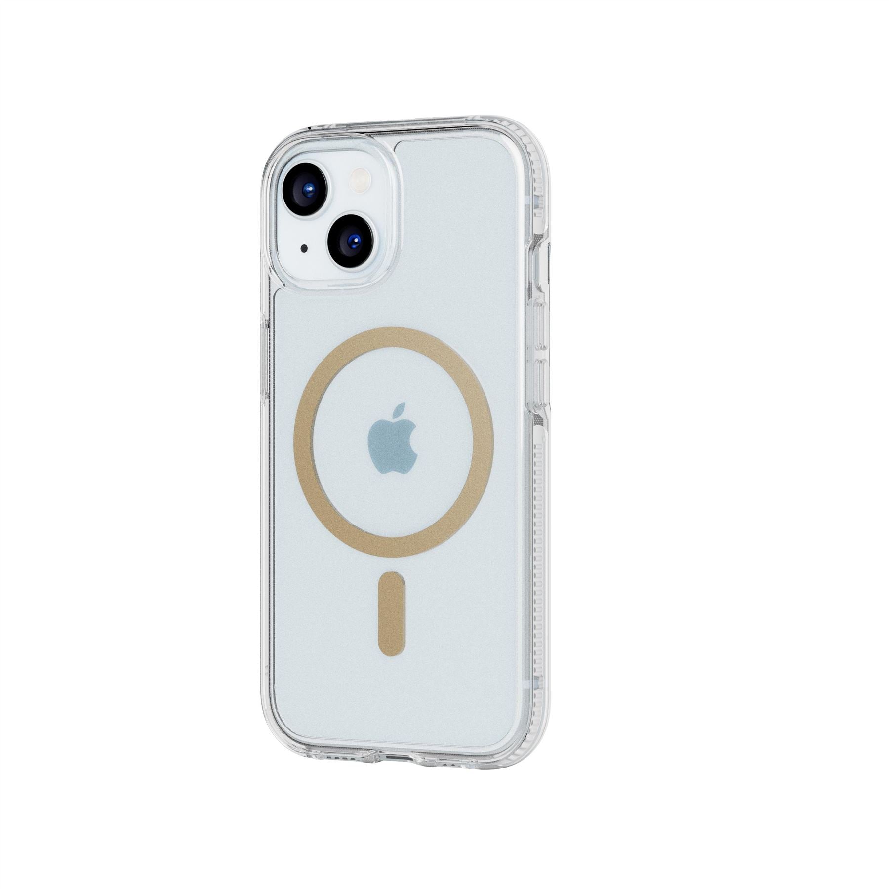 Tech21 FlexQuartz MagSafe iPhone 15 Hülle Clear Gold